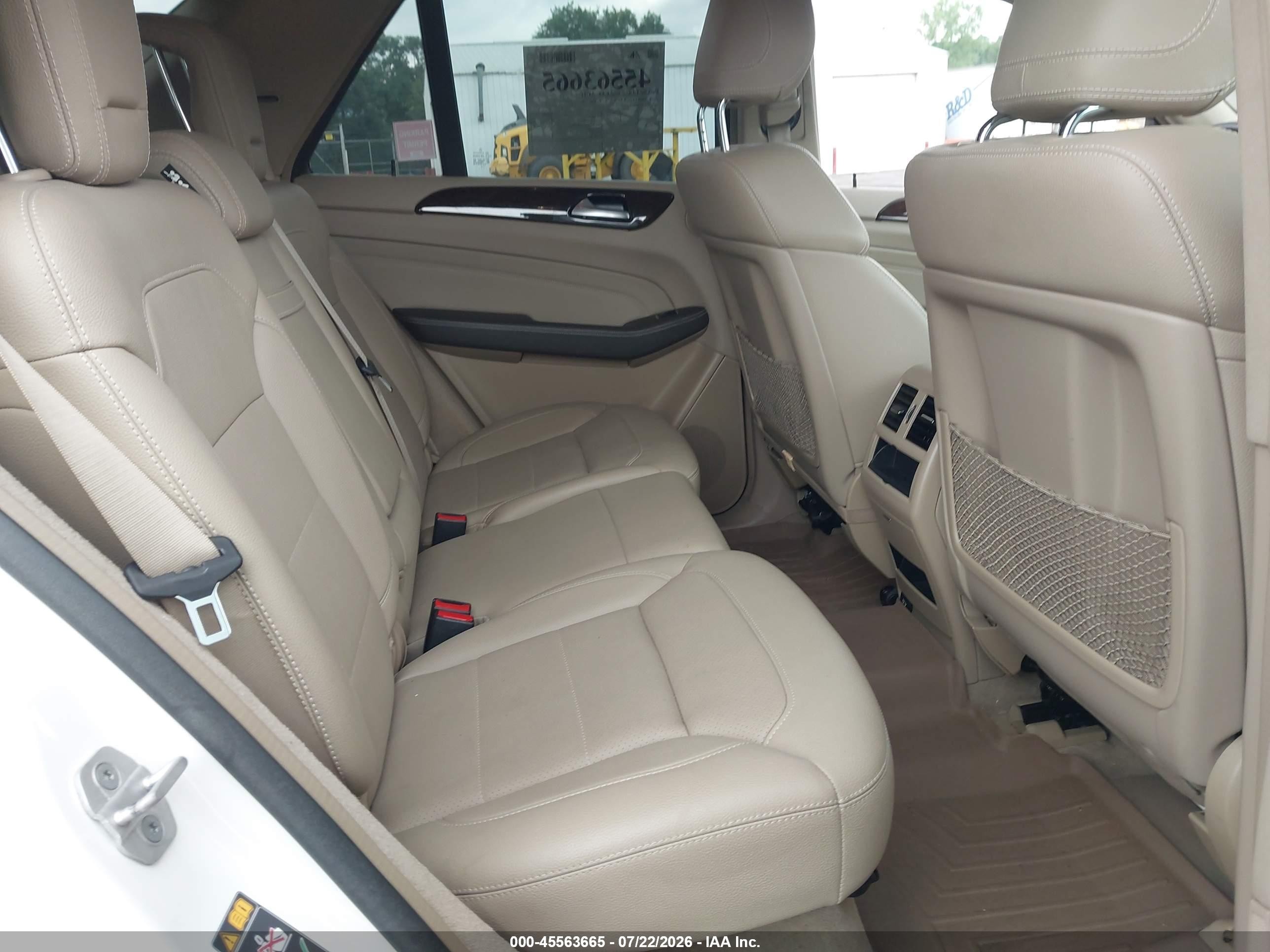 2013 Mercedes-benz Ml 350 4matic White vin: 4JGDA5HB4DA267106
