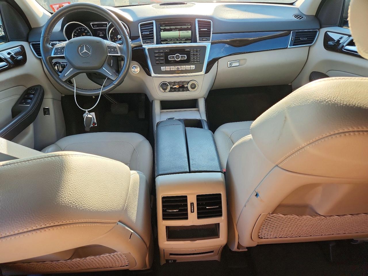 2014 Mercedes-benz Ml 350 4matic Gray vin: 4JGDA5HB4EA323692