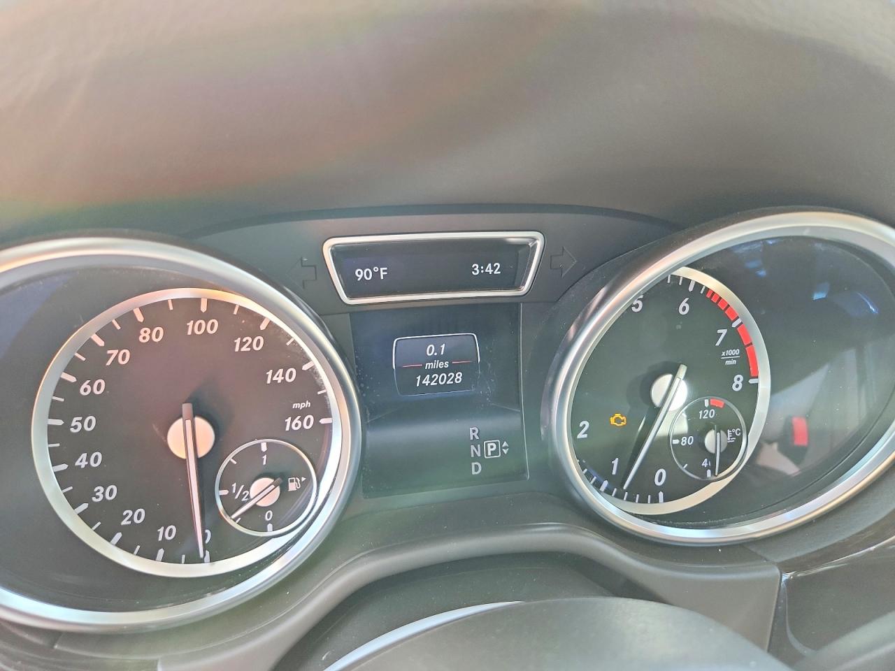 2014 Mercedes-benz Ml 350 4matic Blue vin: 4JGDA5HB4EA338127