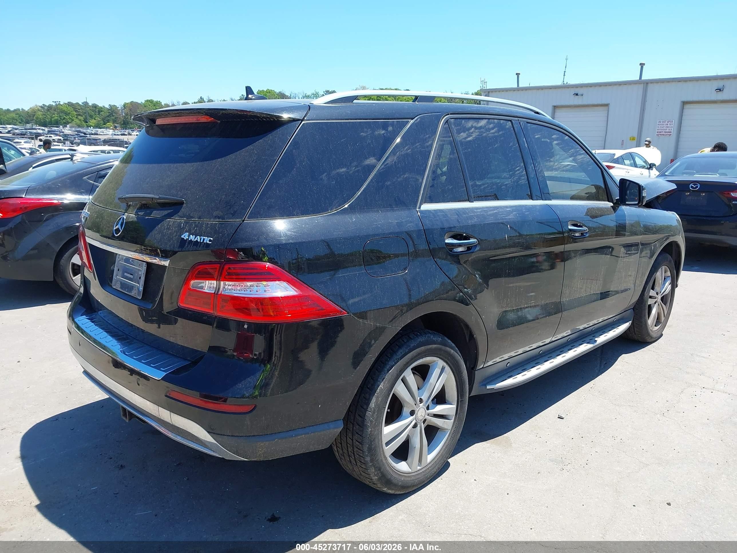 2014 Mercedes-benz Ml 350 4matic Черный vin: 4JGDA5HB4EA339990