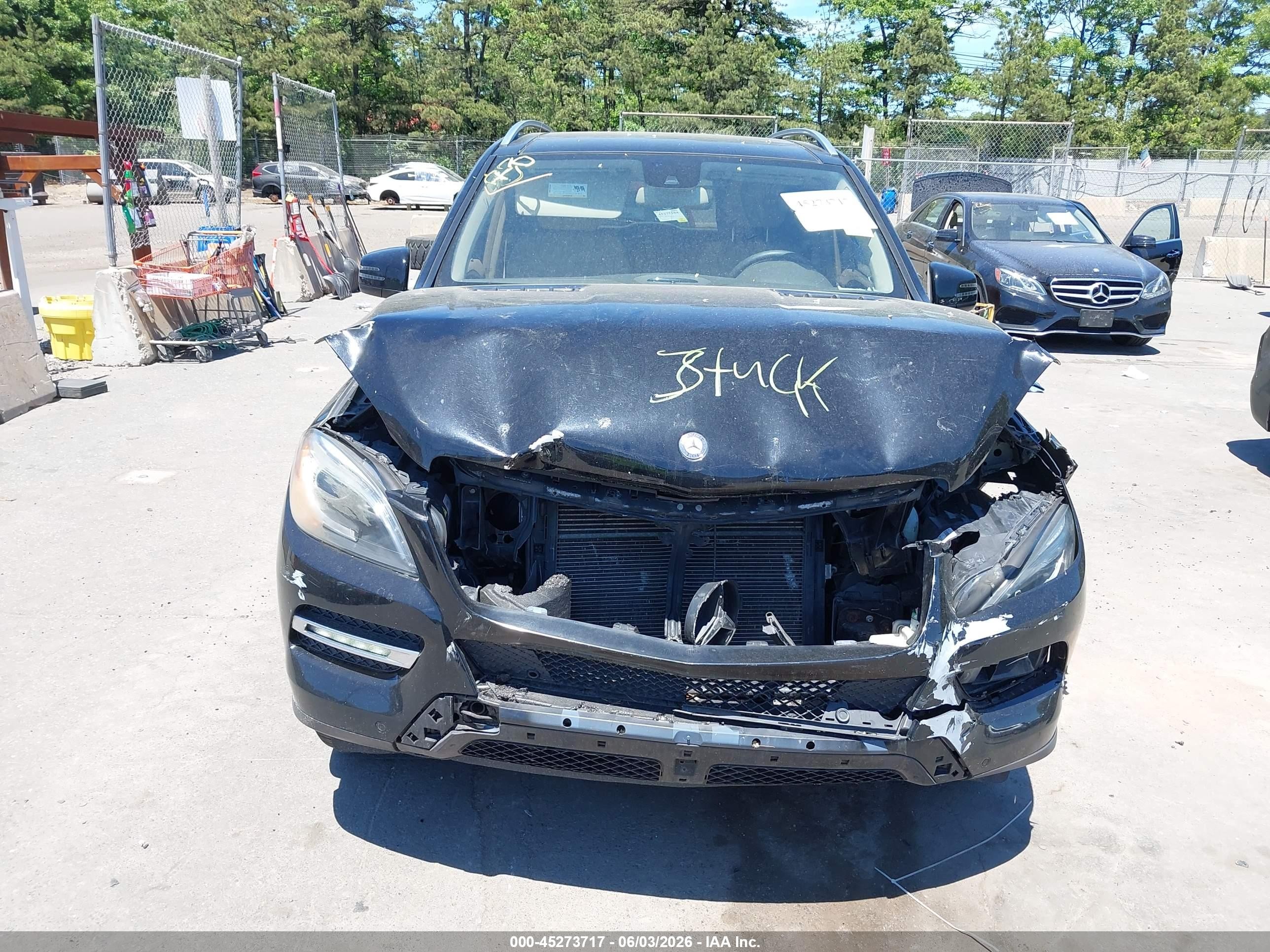2014 Mercedes-benz Ml 350 4matic Черный vin: 4JGDA5HB4EA339990