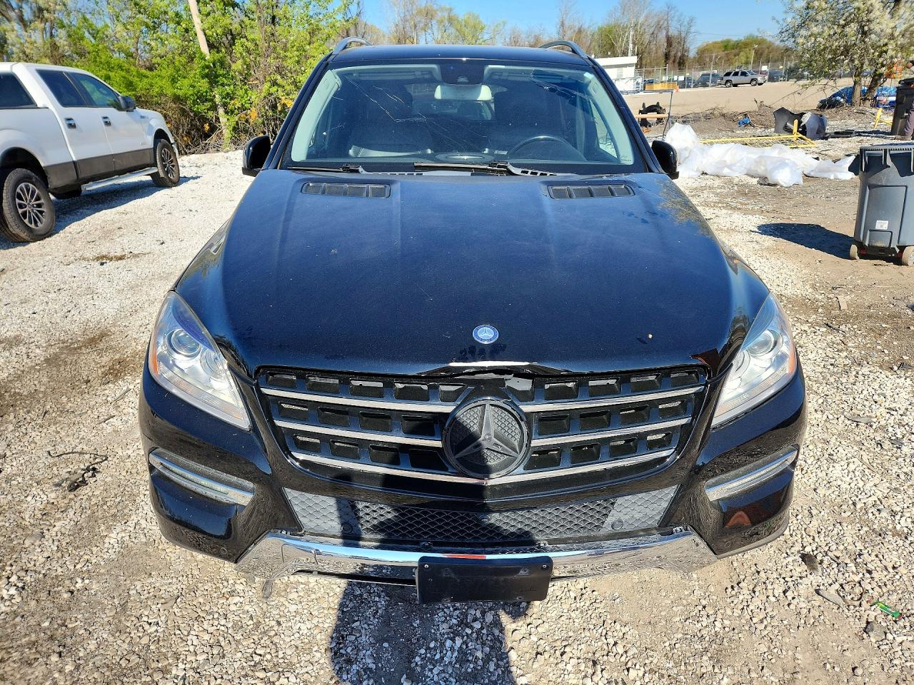 2014 Mercedes-benz Ml 350 4matic Black vin: 4JGDA5HB4EA360130