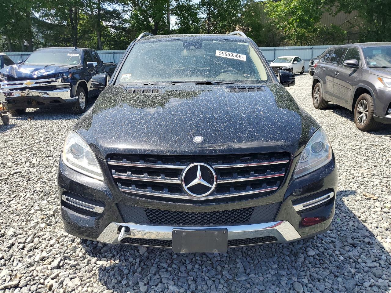 2014 Mercedes-benz Ml 350 4matic Black vin: 4JGDA5HB4EA362184
