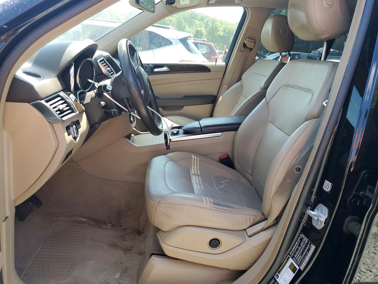 2014 Mercedes-benz Ml 350 4matic Black vin: 4JGDA5HB4EA362184