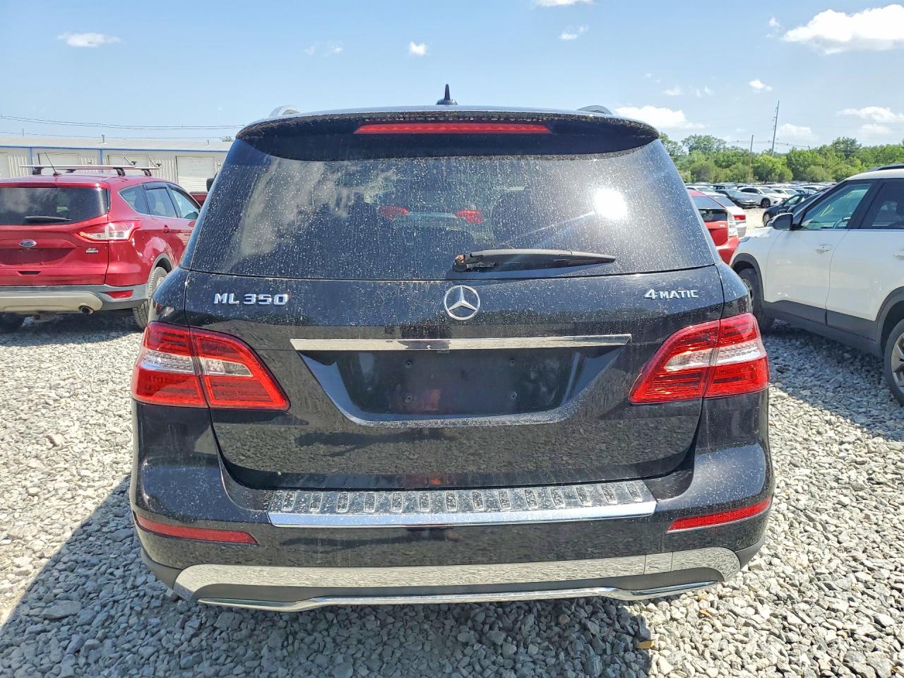 2014 Mercedes-benz Ml 350 4matic Black vin: 4JGDA5HB4EA362184