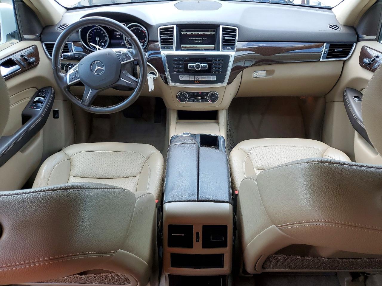 2014 Mercedes-benz Ml 350 4matic White vin: 4JGDA5HB4EA392043
