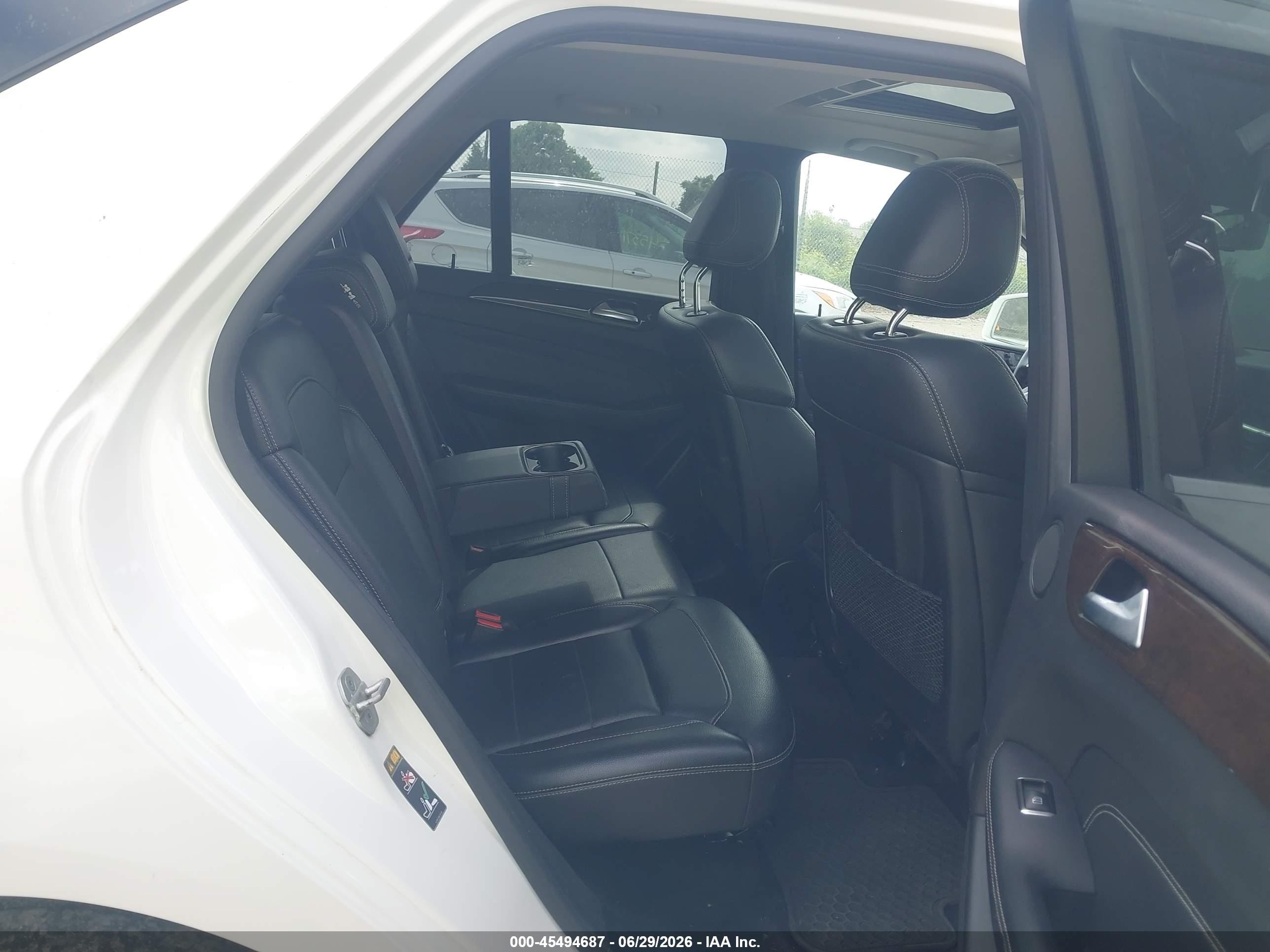 2014 Mercedes-benz Ml 350 4matic White vin: 4JGDA5HB4EA421282