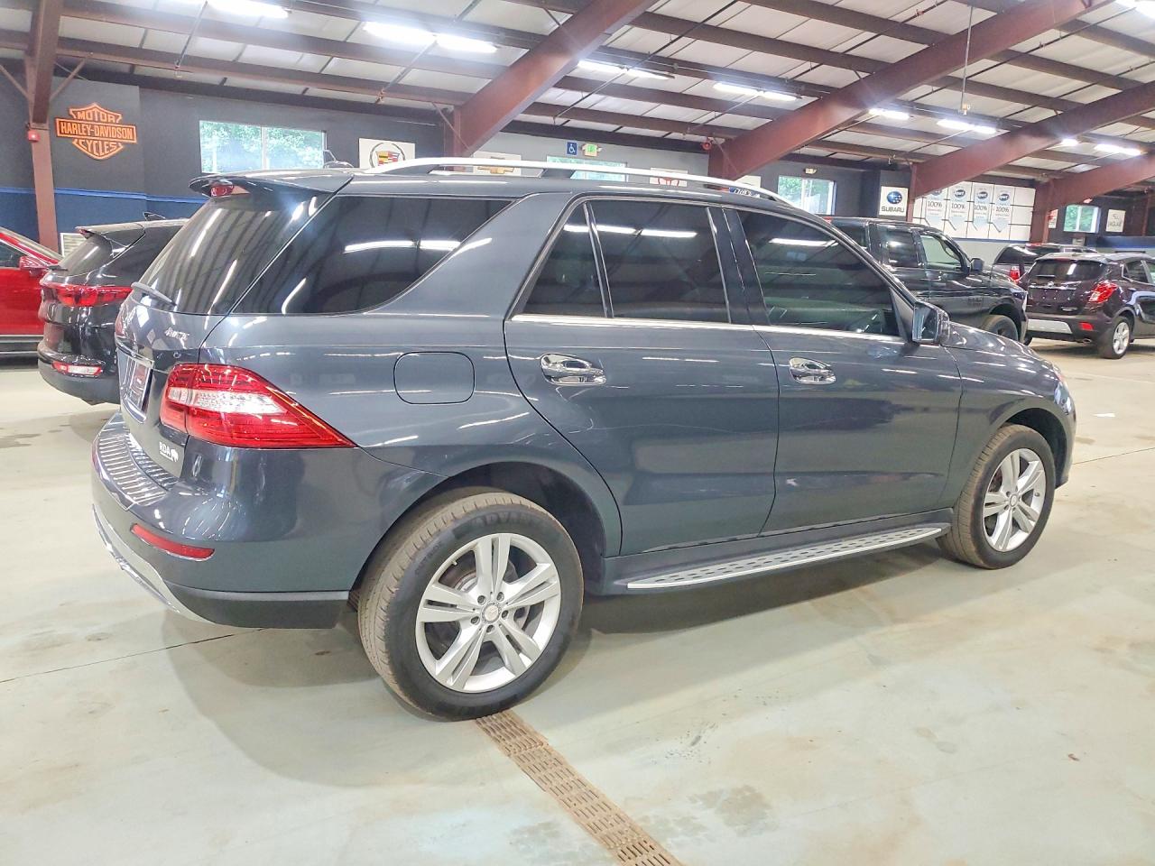 2015 Mercedes-benz Ml 350 4matic Gray vin: 4JGDA5HB4FA489390