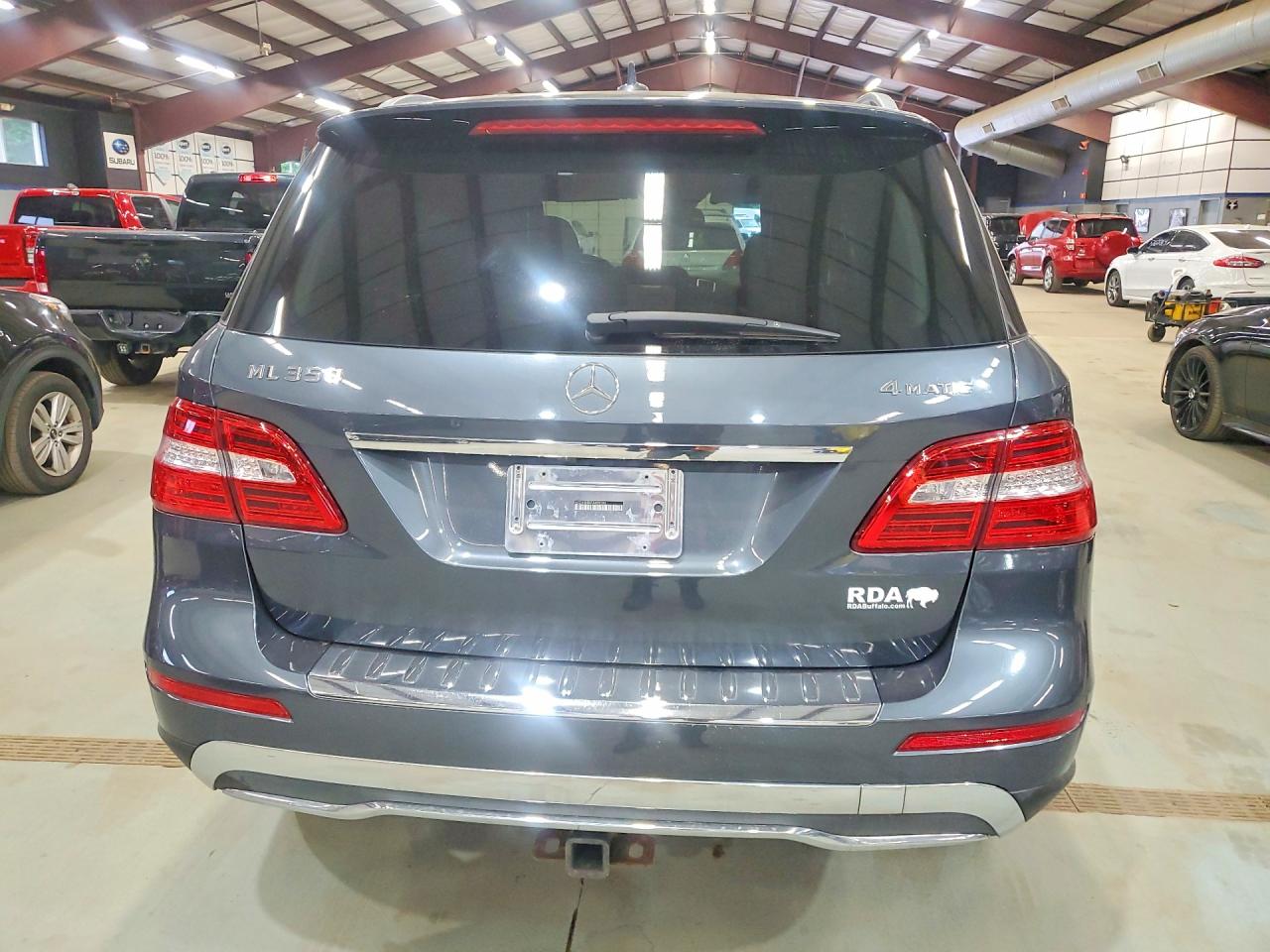 2015 Mercedes-benz Ml 350 4matic Gray vin: 4JGDA5HB4FA489390