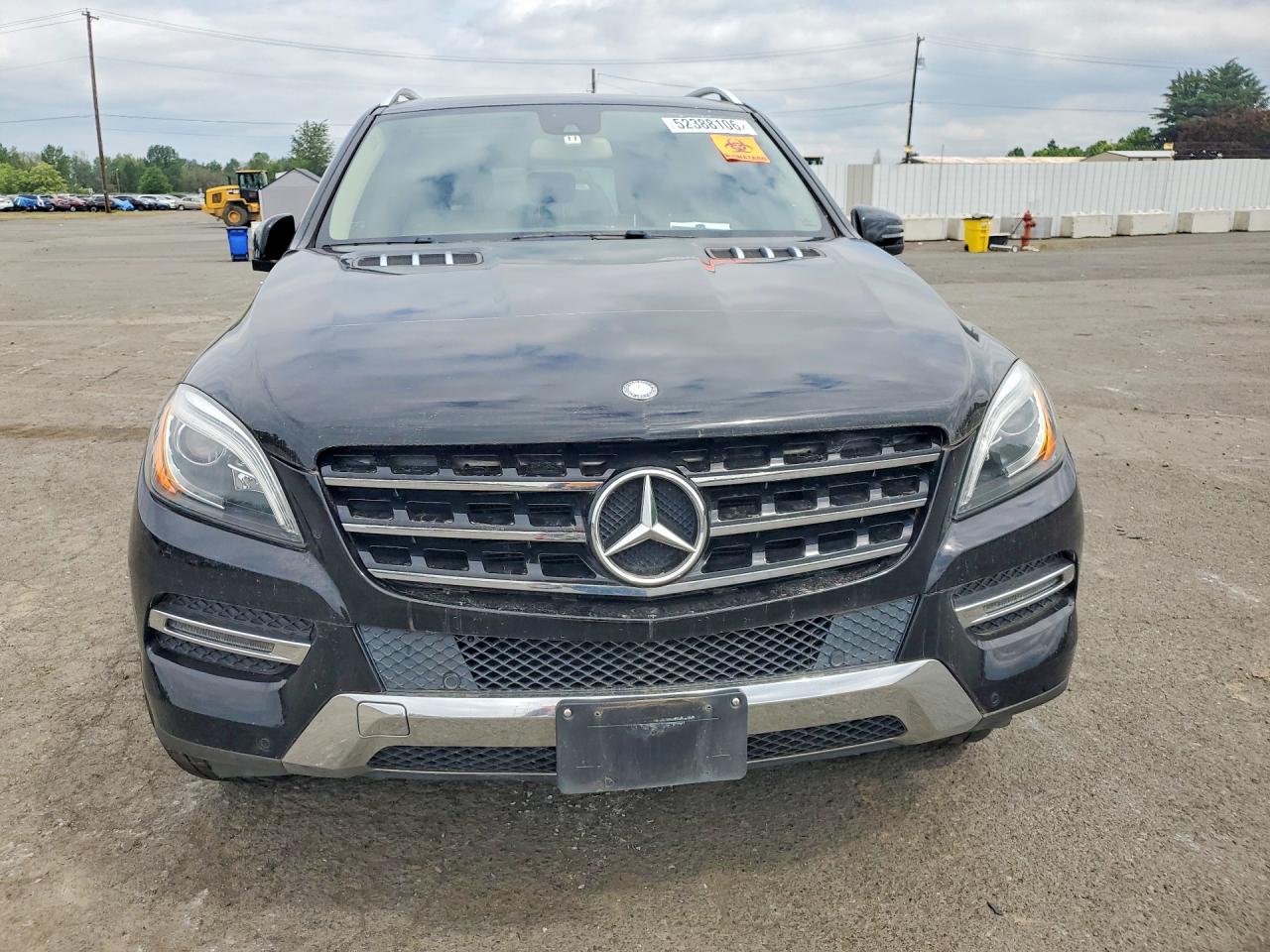 2015 Mercedes-benz Ml 350 4matic Черный vin: 4JGDA5HB4FA522775