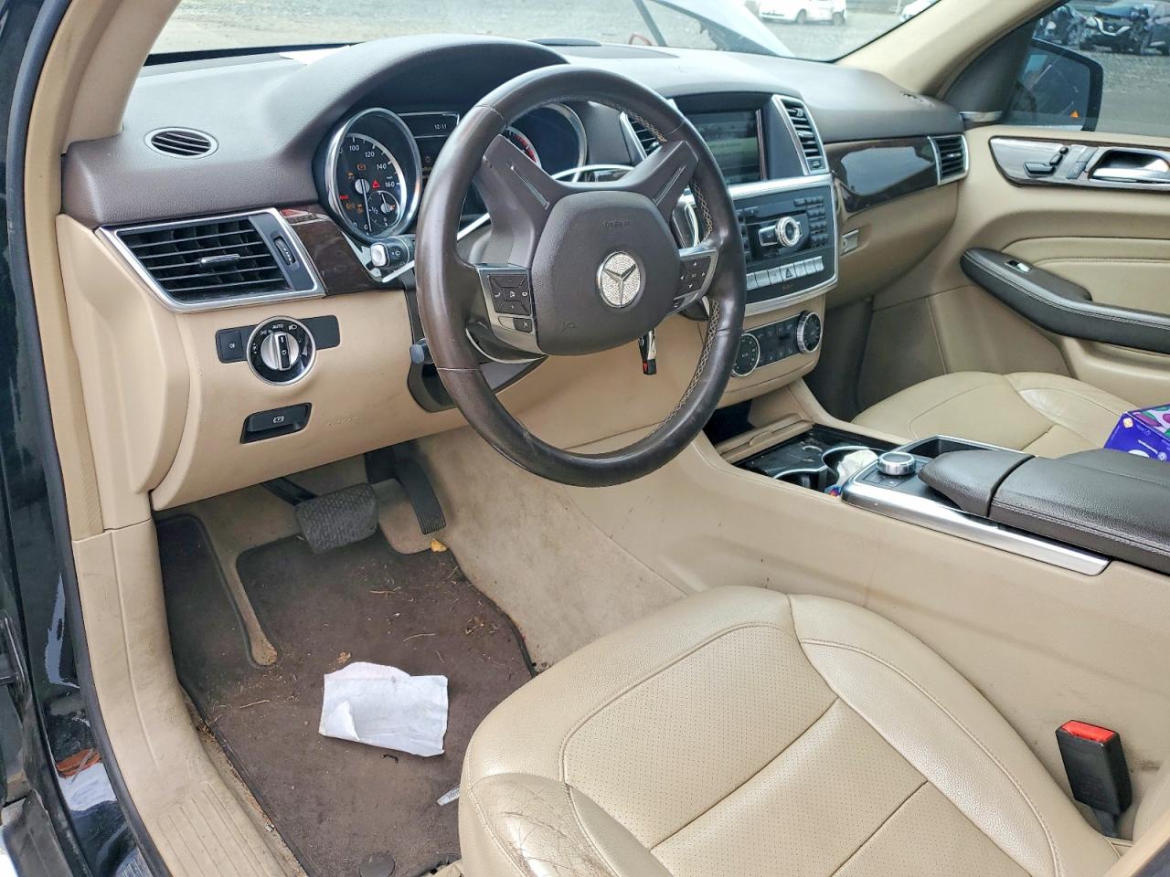 2015 Mercedes-benz Ml 350 4matic Черный vin: 4JGDA5HB4FA522775