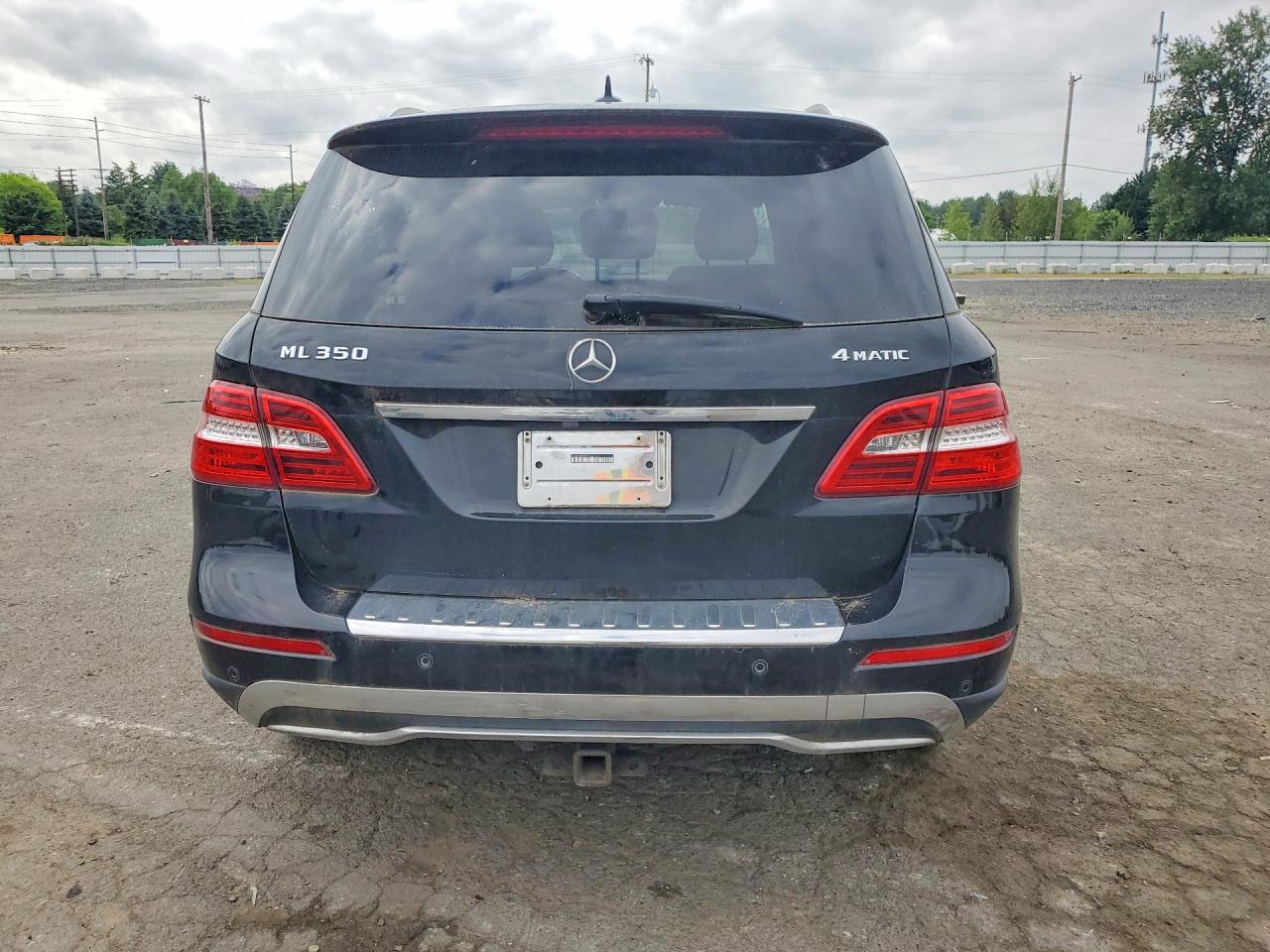 2015 Mercedes-benz Ml 350 4matic Черный vin: 4JGDA5HB4FA522775