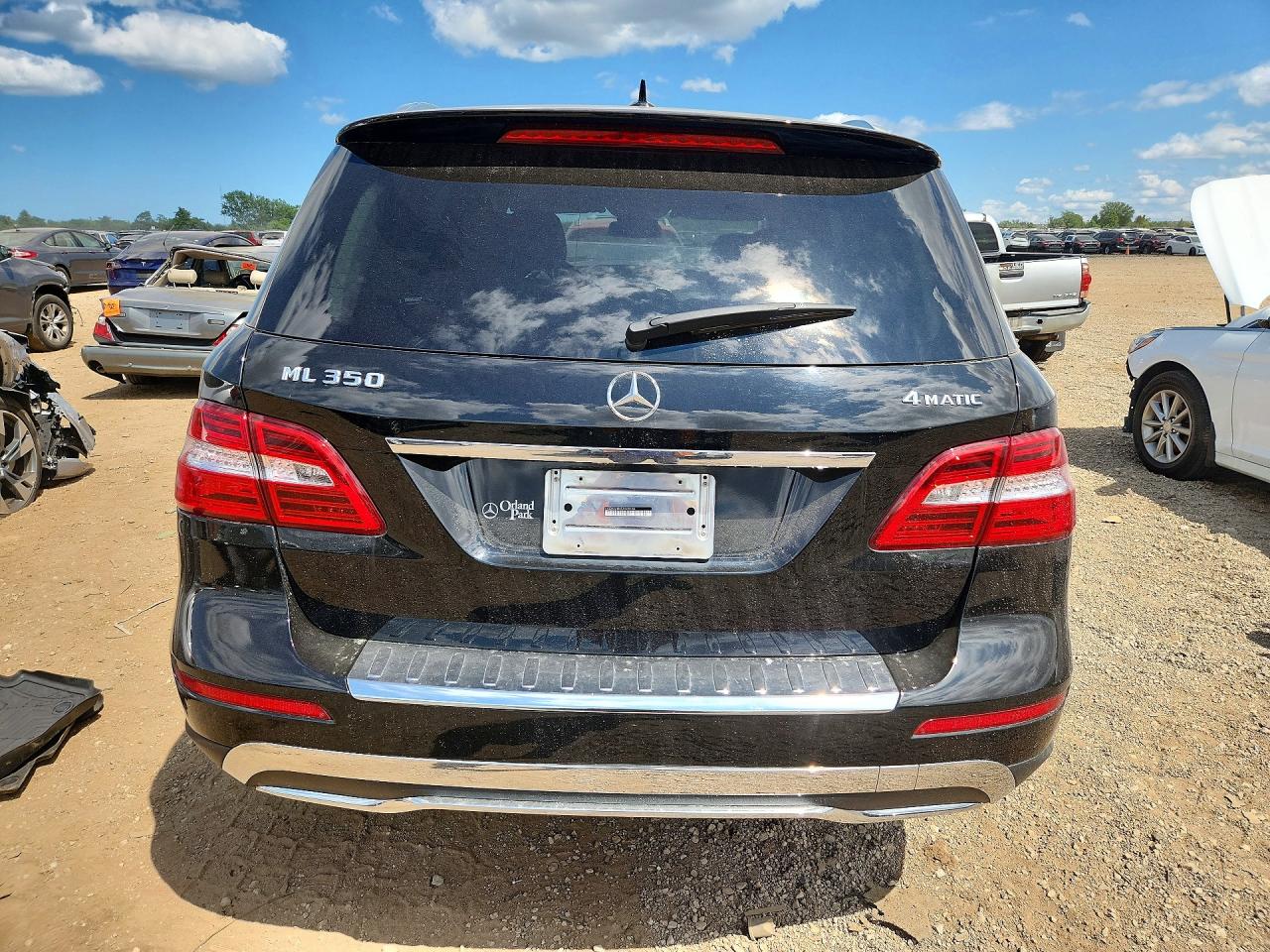 2015 Mercedes-benz Ml 350 4matic Black vin: 4JGDA5HB4FA528186