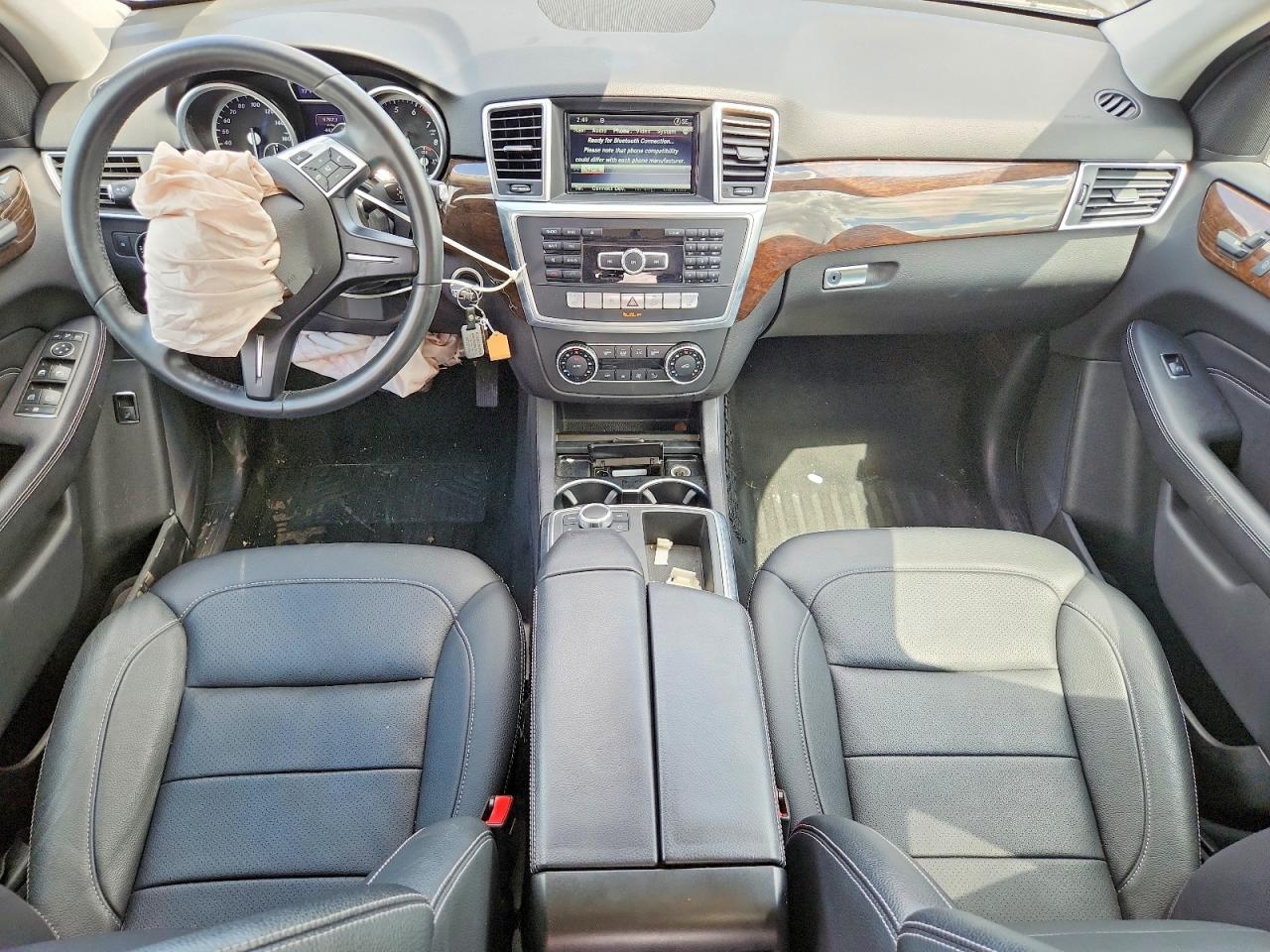2015 Mercedes-benz Ml 350 4matic Black vin: 4JGDA5HB4FA528186