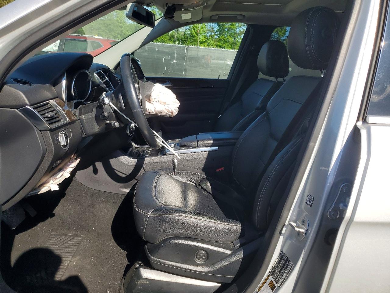 2015 Mercedes-benz Ml 350 4matic Серебряный vin: 4JGDA5HB4FA533114