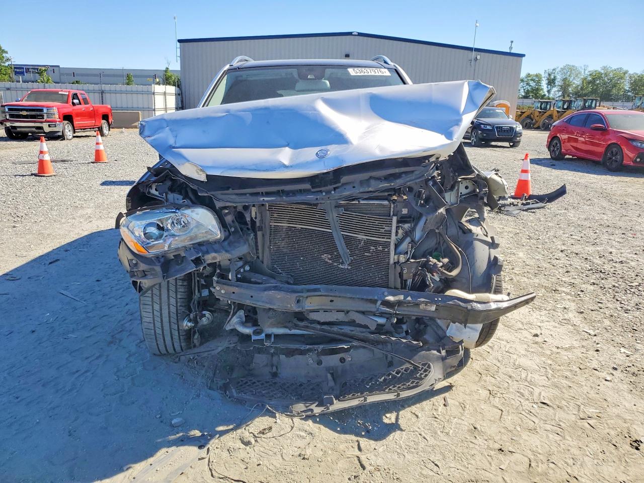 2015 Mercedes-benz Ml 350 4matic Серебряный vin: 4JGDA5HB4FA533114