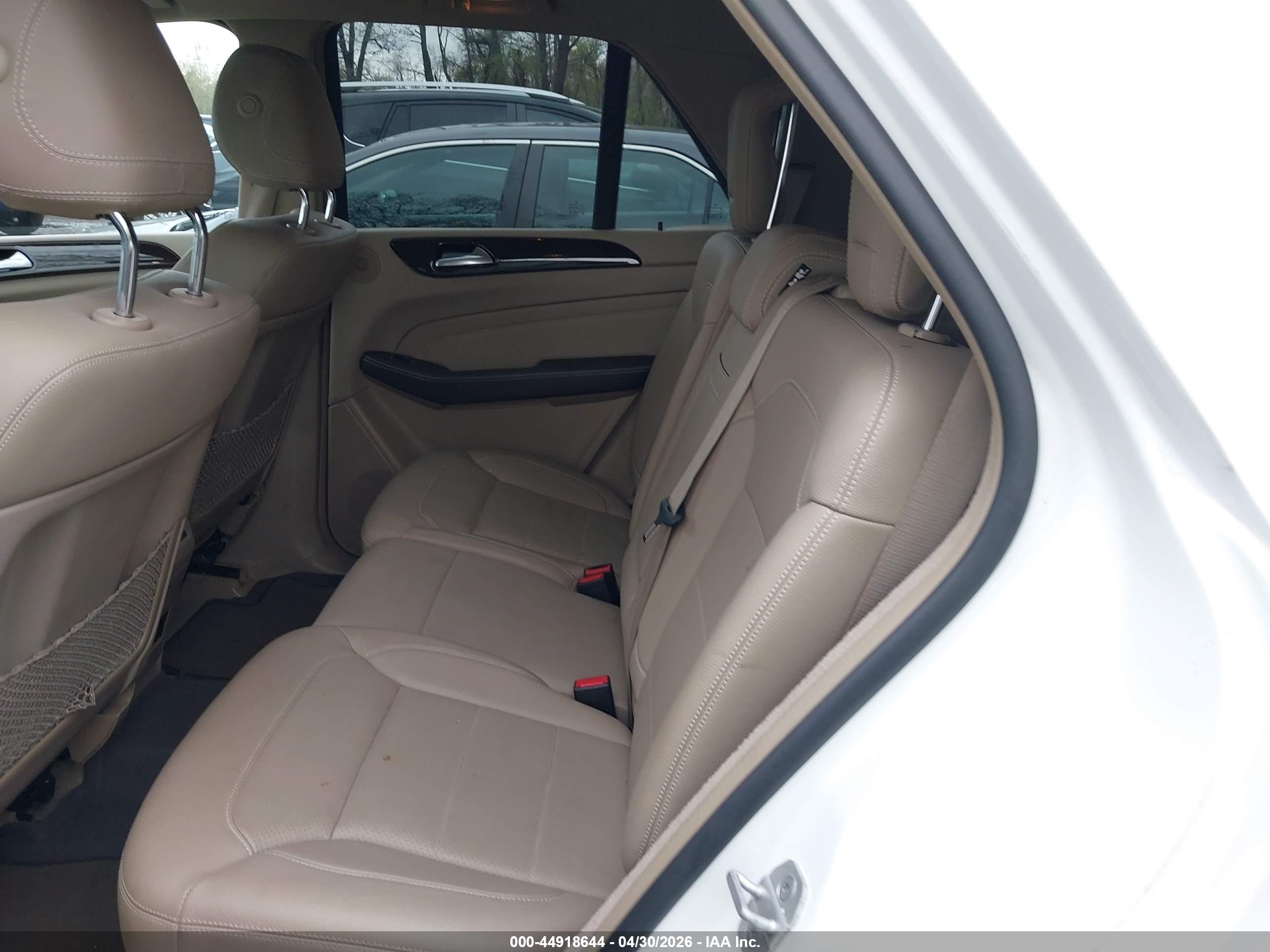 2015 Mercedes-benz Ml 350 4matic White vin: 4JGDA5HB4FA545473