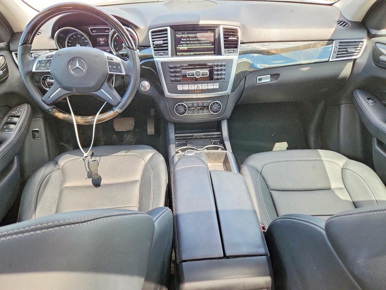2015 Mercedes-benz Ml 350 4matic White vin: 4JGDA5HB4FA588291