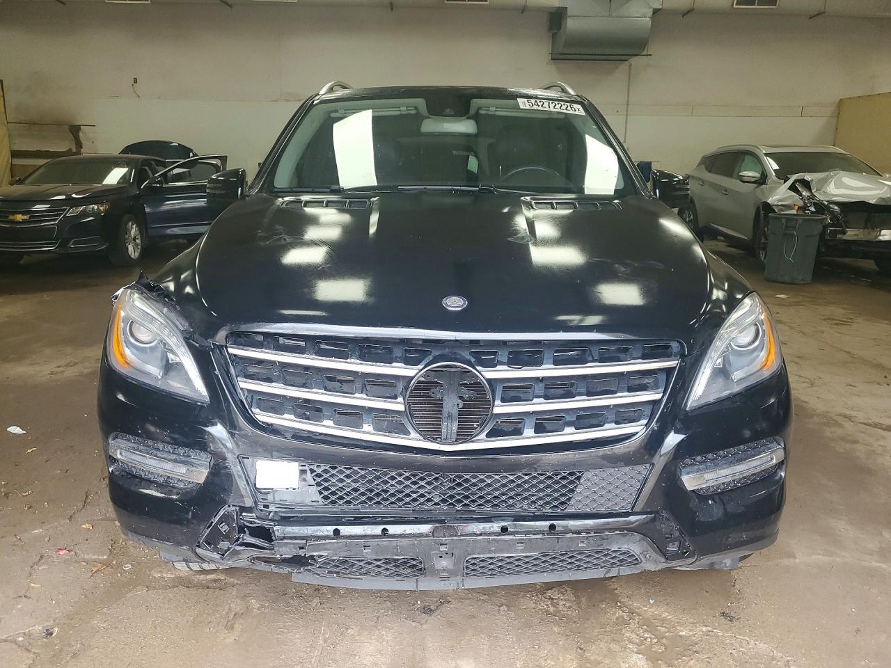 2015 Mercedes-benz Ml 350 4matic Черный vin: 4JGDA5HB4FA605395
