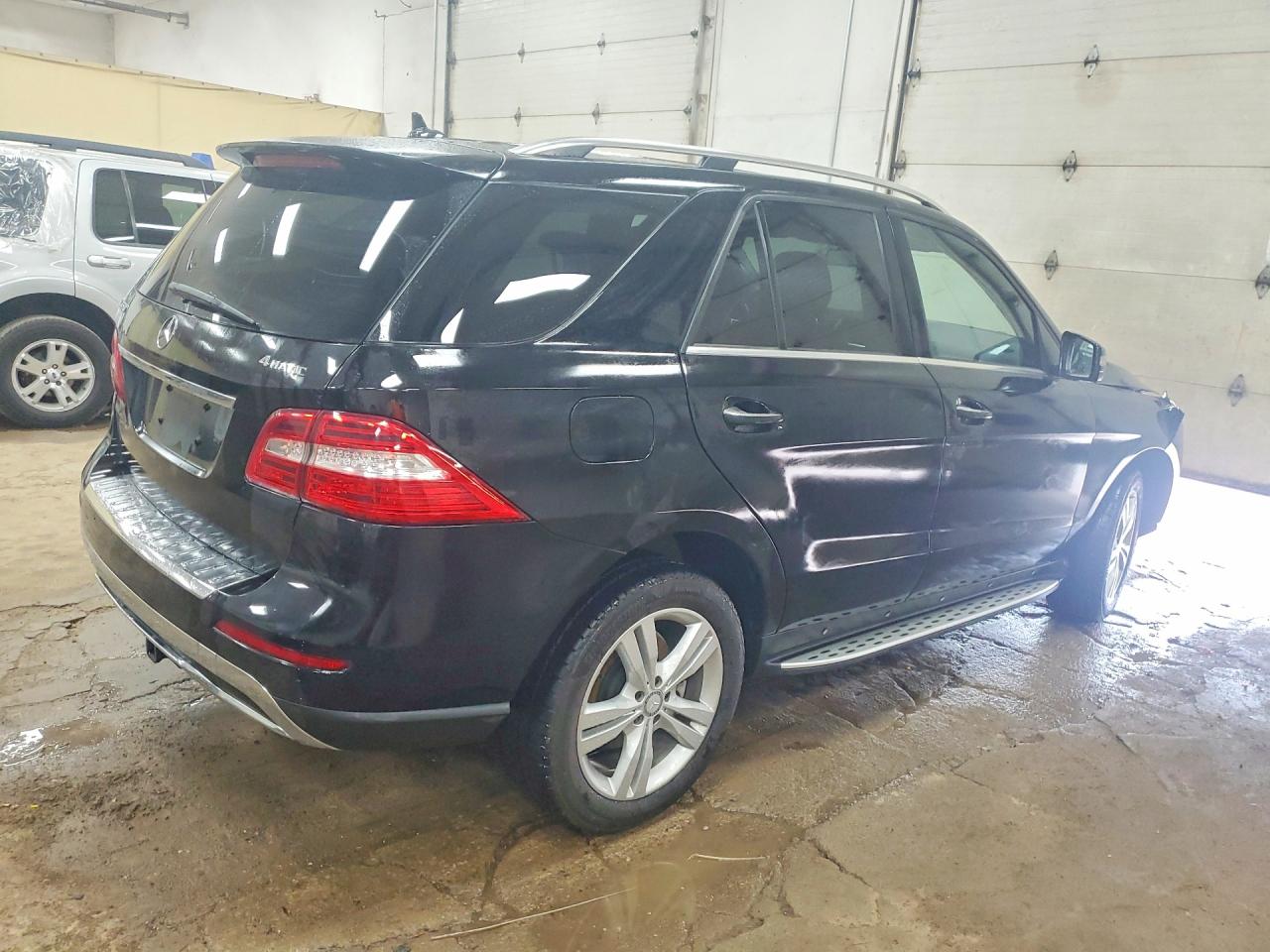 2015 Mercedes-benz Ml 350 4matic Черный vin: 4JGDA5HB4FA605395