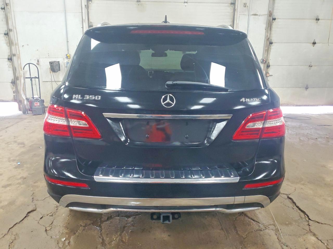 2015 Mercedes-benz Ml 350 4matic Черный vin: 4JGDA5HB4FA605395