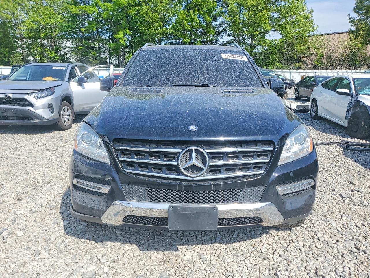 2015 Mercedes-benz Ml 350 4matic Черный vin: 4JGDA5HB4FA608653