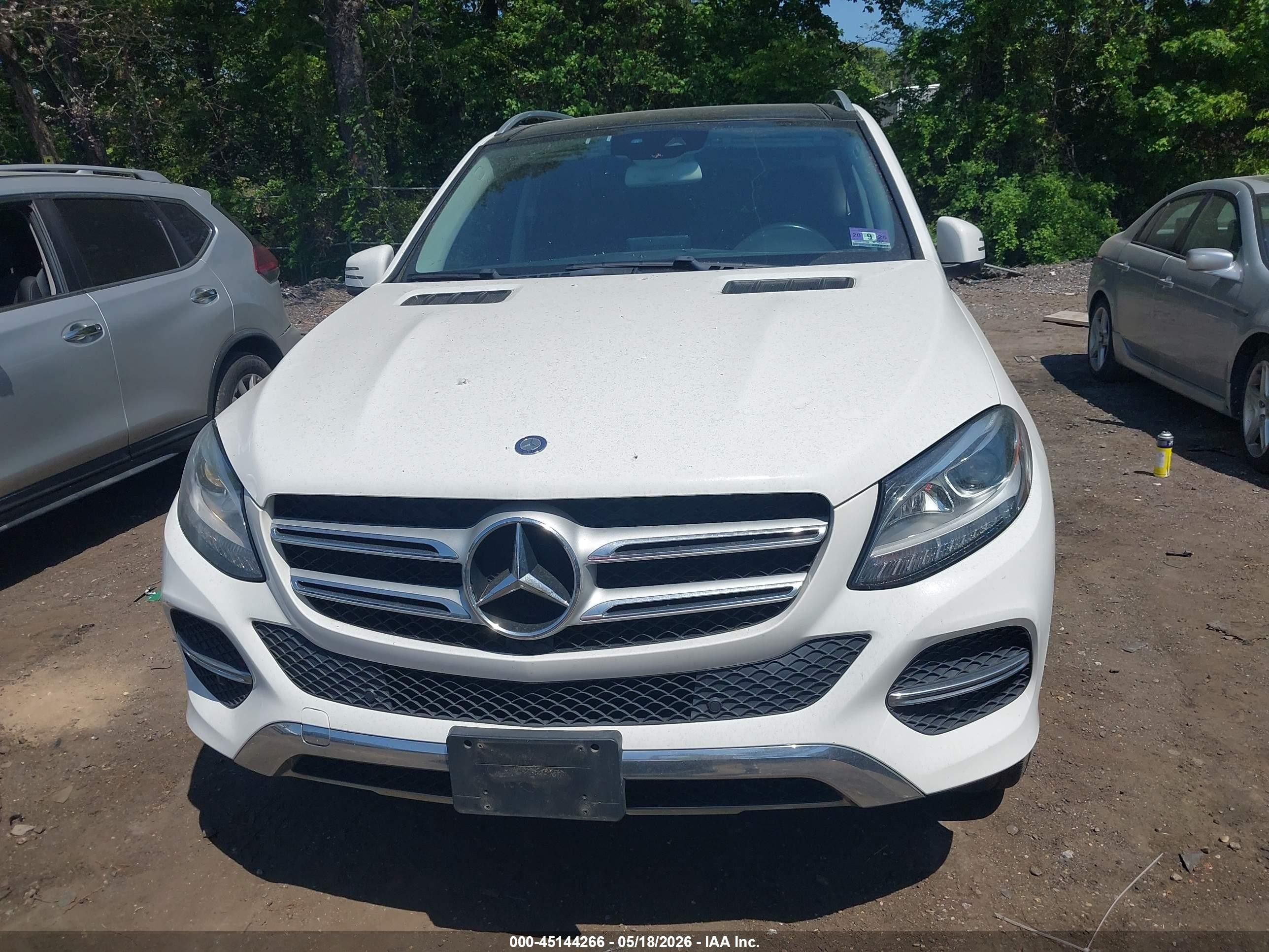 2016 Mercedes-benz Gle 350 4matic White vin: 4JGDA5HB4GA700010