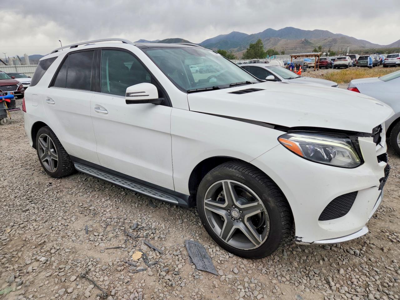 2016 Mercedes-benz Gle 350 4matic Белый vin: 4JGDA5HB4GA708866