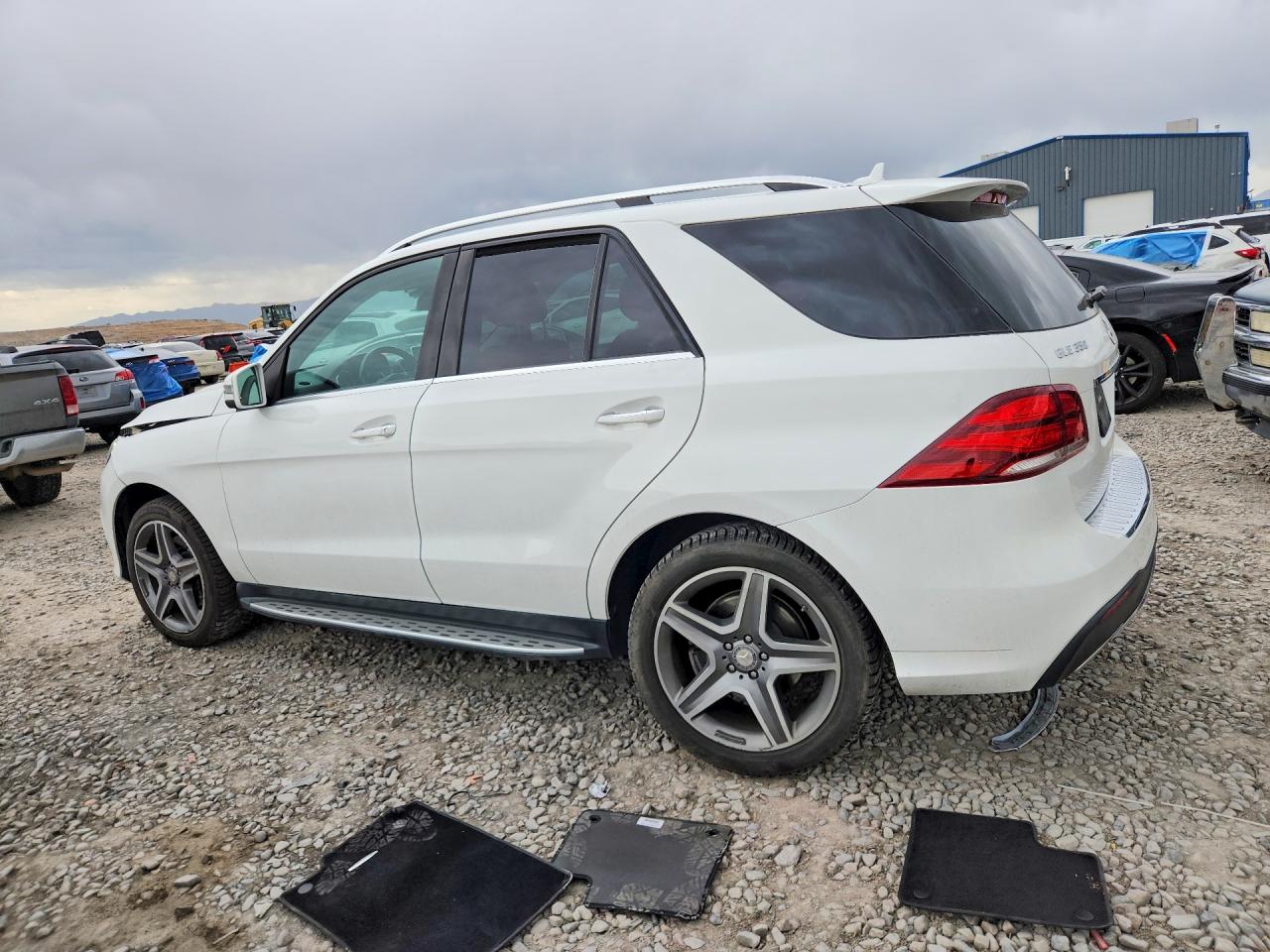 2016 Mercedes-benz Gle 350 4matic Белый vin: 4JGDA5HB4GA708866