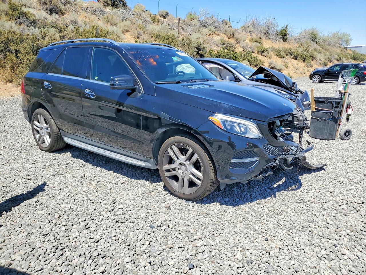 2017 Mercedes-benz Gle 350 4matic Black vin: 4JGDA5HB4HA853908