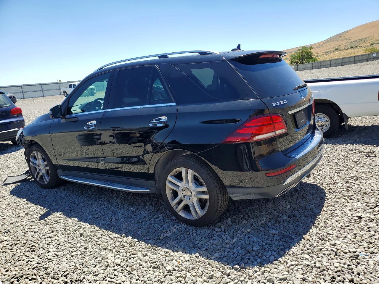 2017 Mercedes-benz Gle 350 4matic Black vin: 4JGDA5HB4HA853908