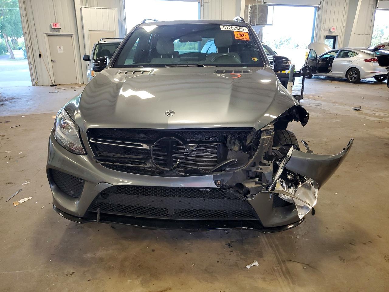 2018 Mercedes-benz Gle 350 4matic Gray vin: 4JGDA5HB4JB002899