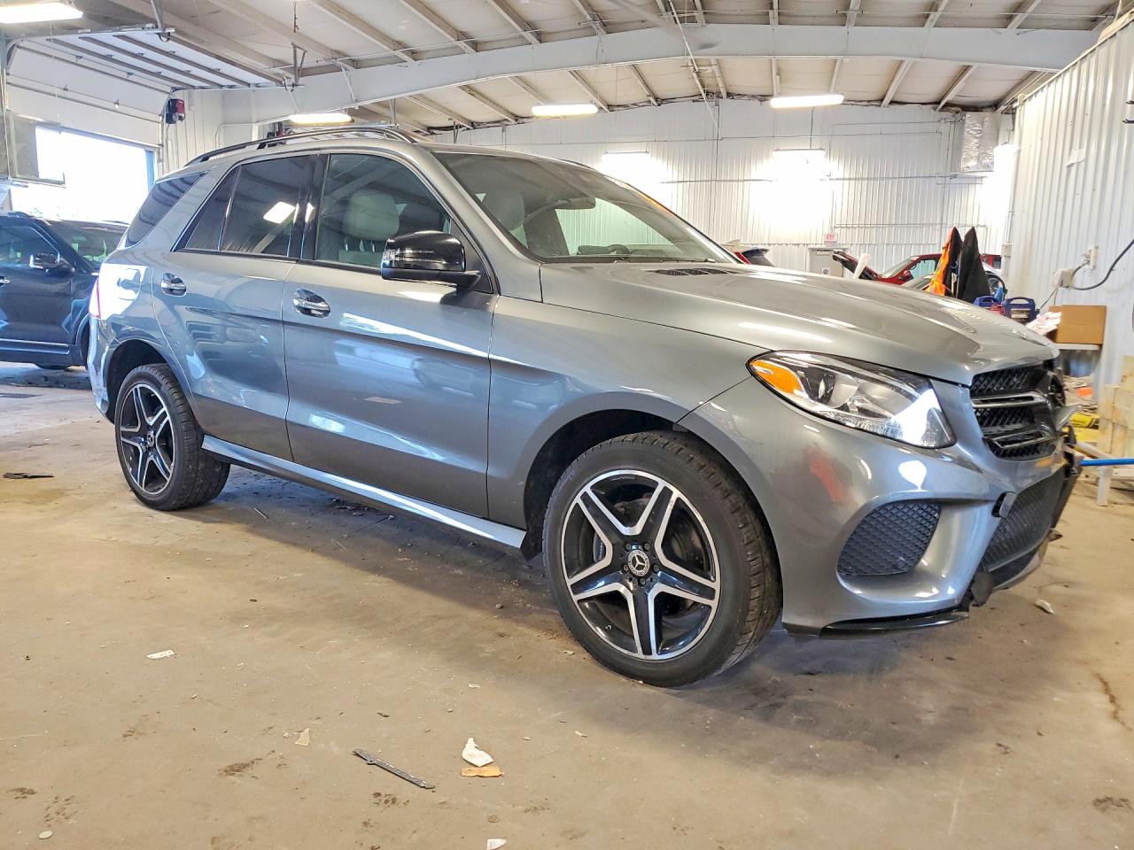 2018 Mercedes-benz Gle 350 4matic Gray vin: 4JGDA5HB4JB002899