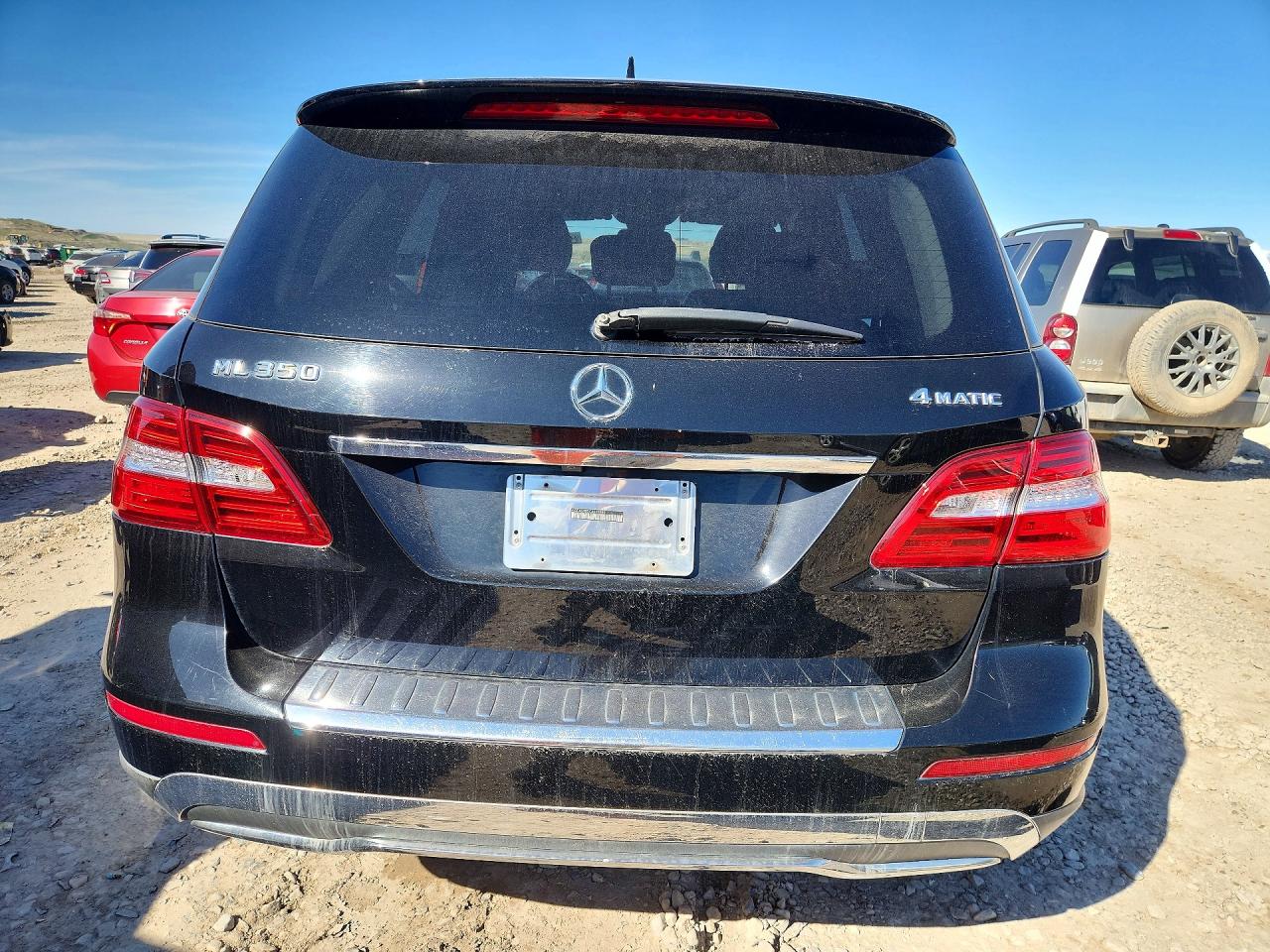 2012 Mercedes-benz Ml 350 4matic Black vin: 4JGDA5HB5CA020885