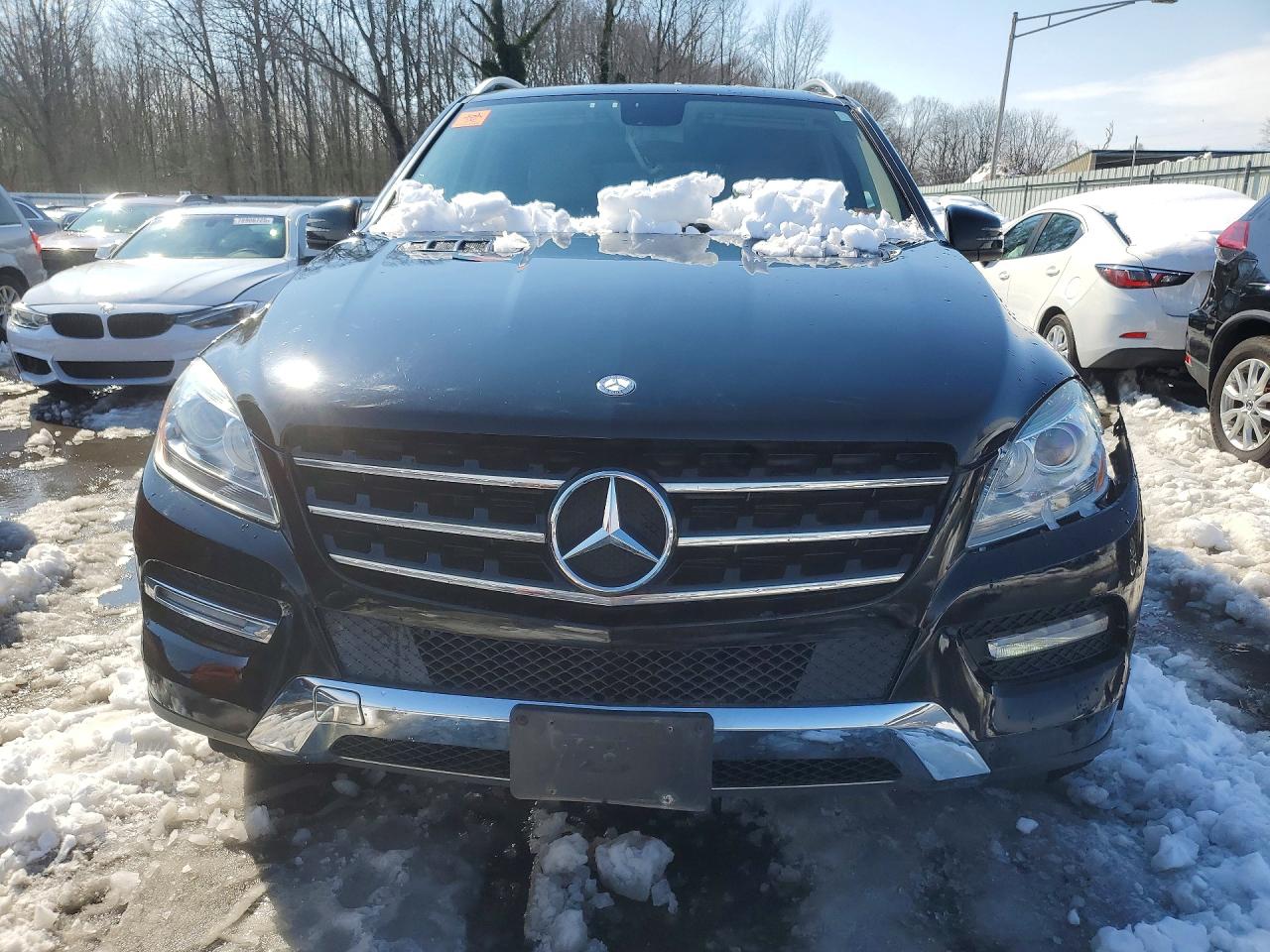 2012 Mercedes Benz Ml 350 4matic Black vin: 4JGDA5HB5CA022202