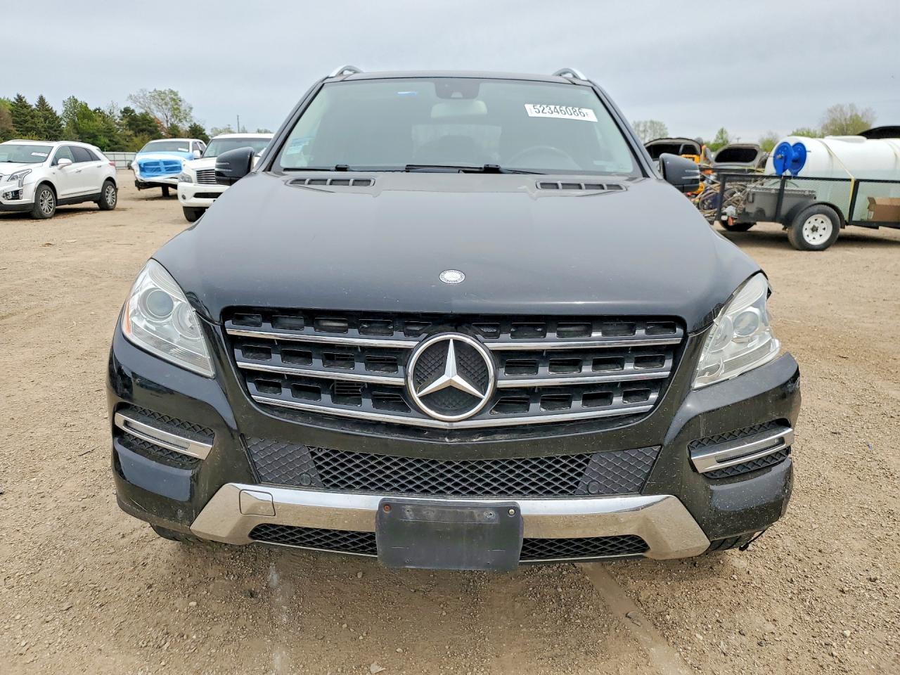 2012 Mercedes-benz Ml 350 4matic Black vin: 4JGDA5HB5CA022605