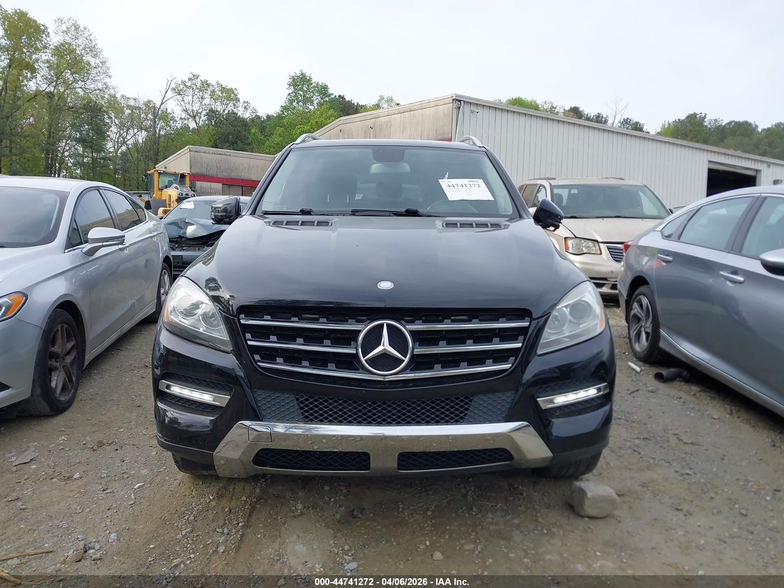 2012 Mercedes-benz Ml 350 4matic Black vin: 4JGDA5HB5CA042580