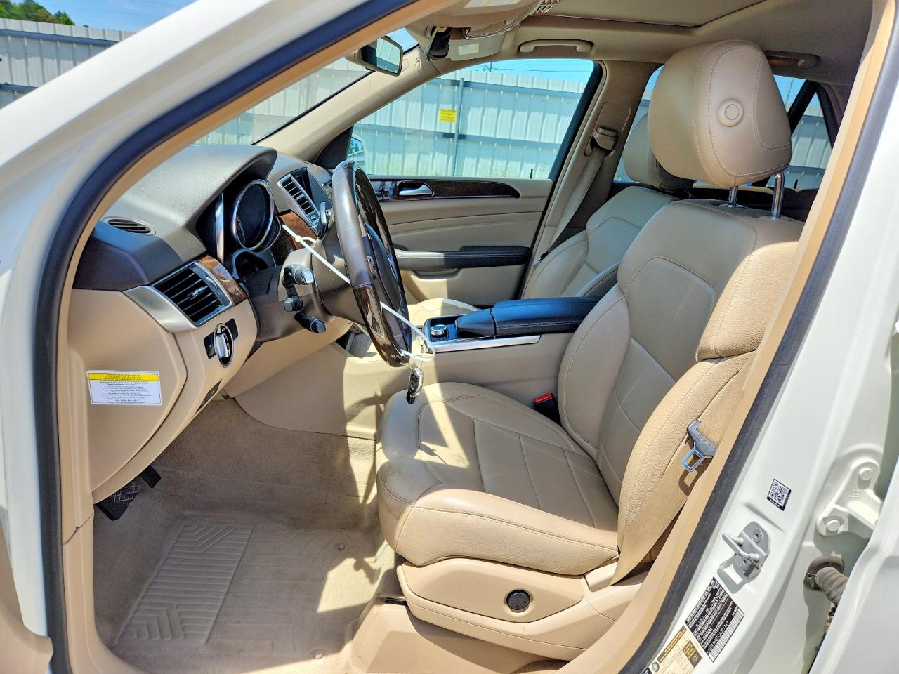 2012 Mercedes-benz Ml 350 4matic White vin: 4JGDA5HB5CA081749