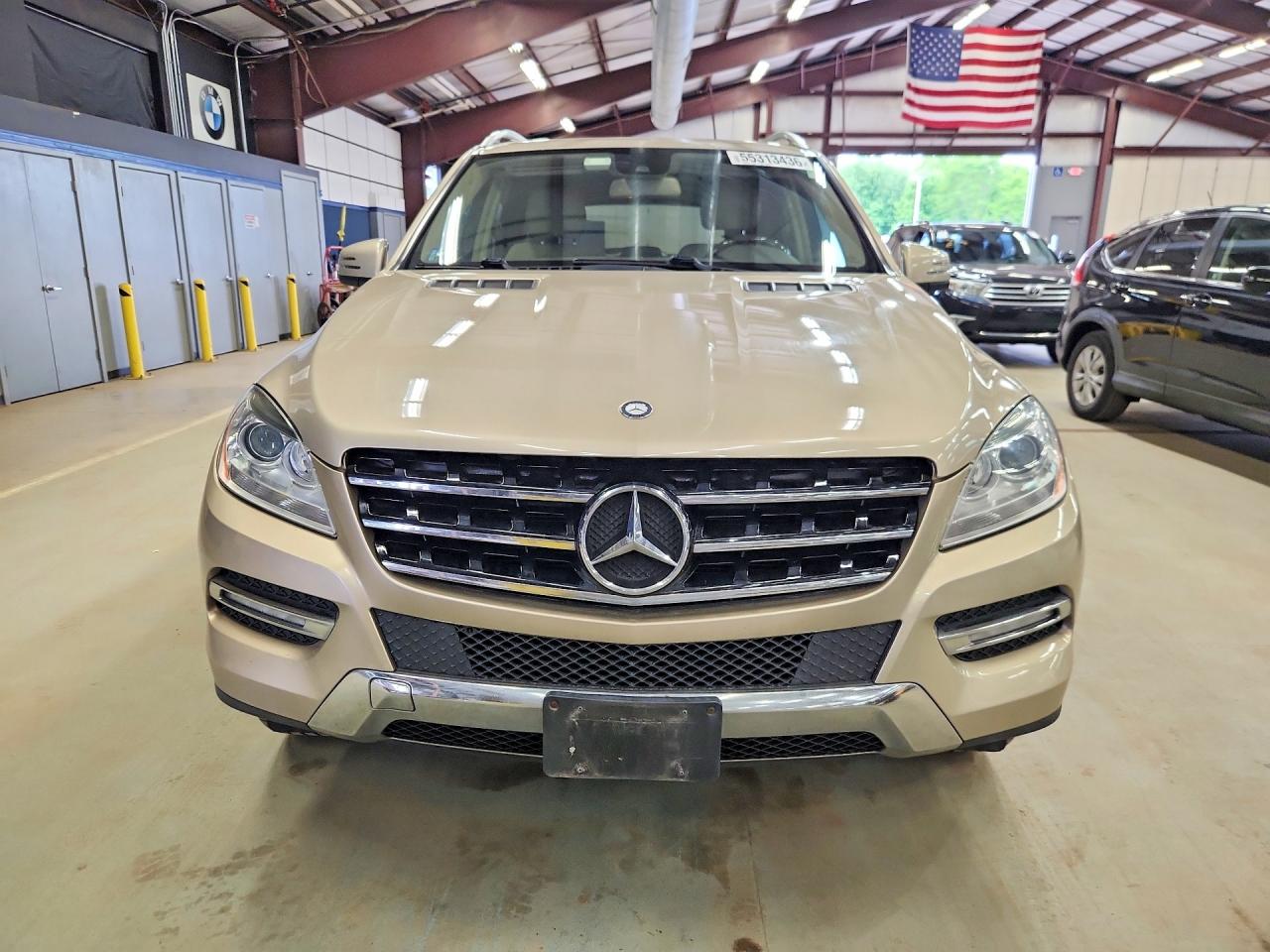 2013 Mercedes-benz Ml 350 4matic Бежевый vin: 4JGDA5HB5DA103279