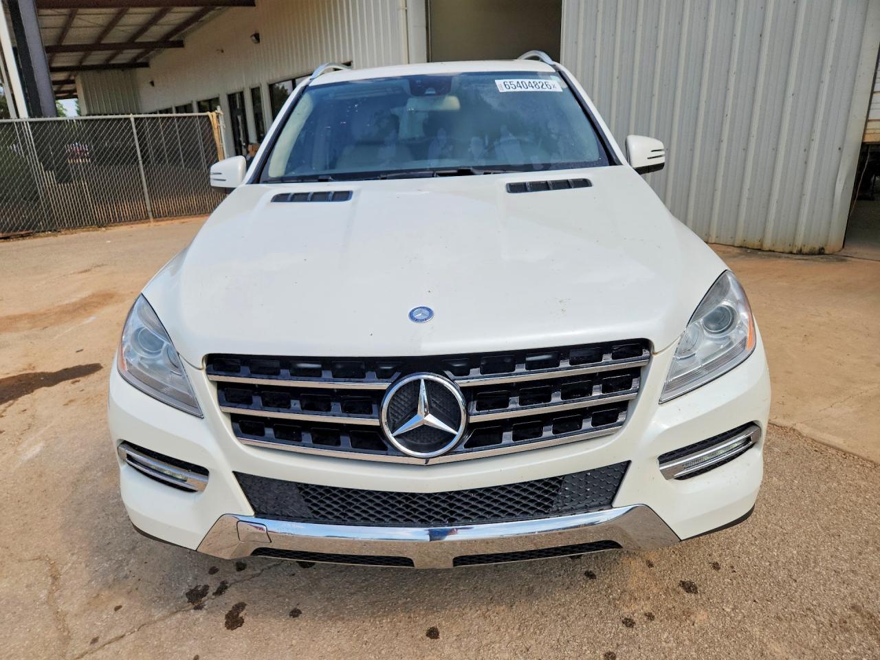 2013 Mercedes-benz Ml 350 4matic White vin: 4JGDA5HB5DA135262