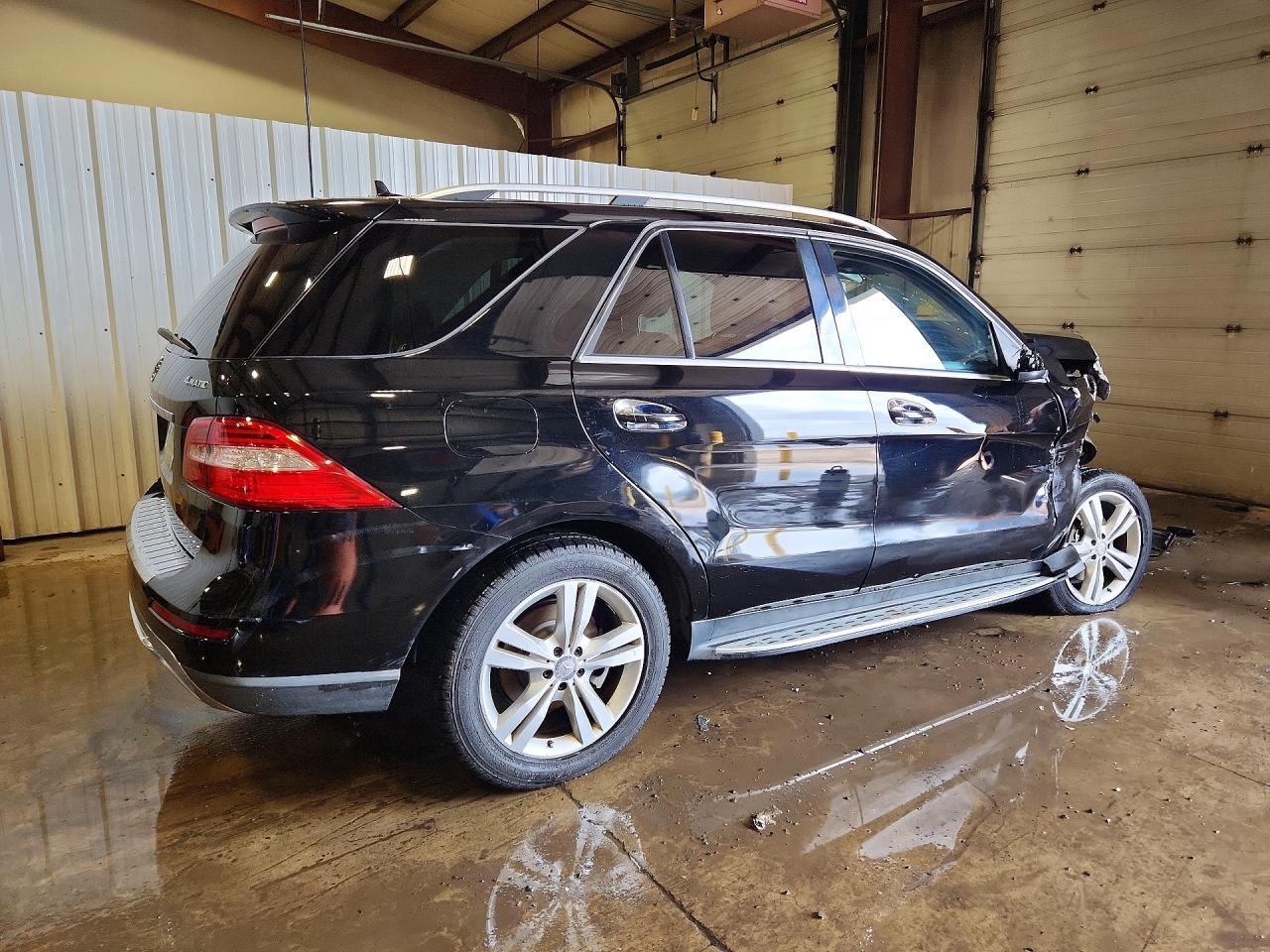 2013 Mercedes-benz Ml 350 4matic Black vin: 4JGDA5HB5DA137075