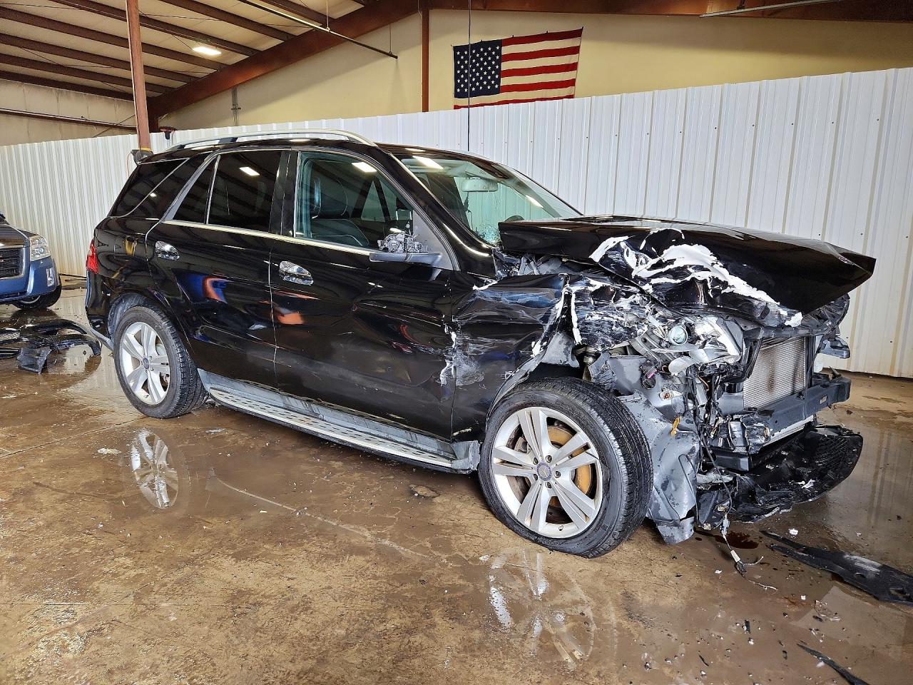 2013 Mercedes-benz Ml 350 4matic Black vin: 4JGDA5HB5DA137075