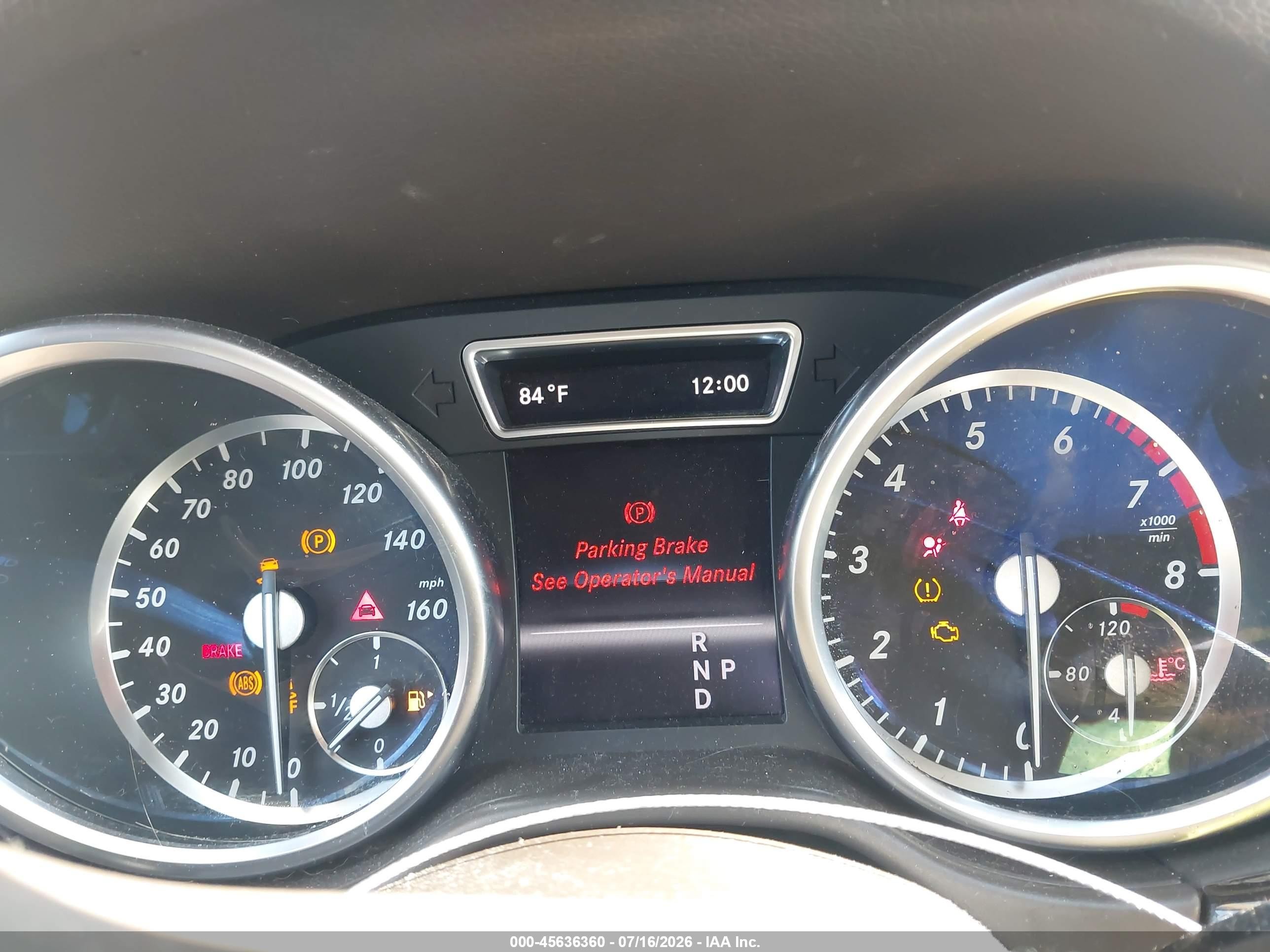 2013 Mercedes-benz Ml 350 4matic Brown vin: 4JGDA5HB5DA171341