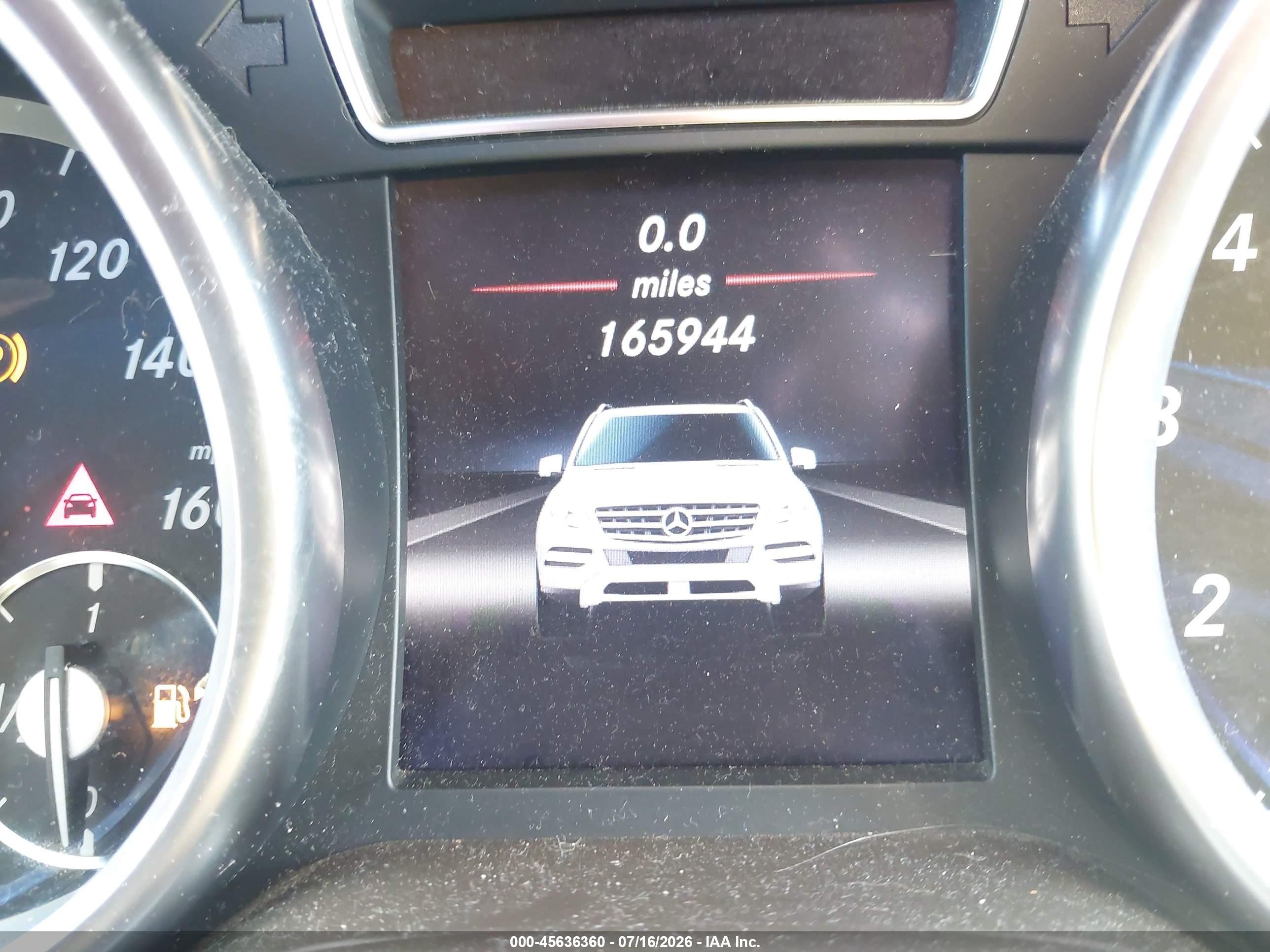 2013 Mercedes-benz Ml 350 4matic Brown vin: 4JGDA5HB5DA171341