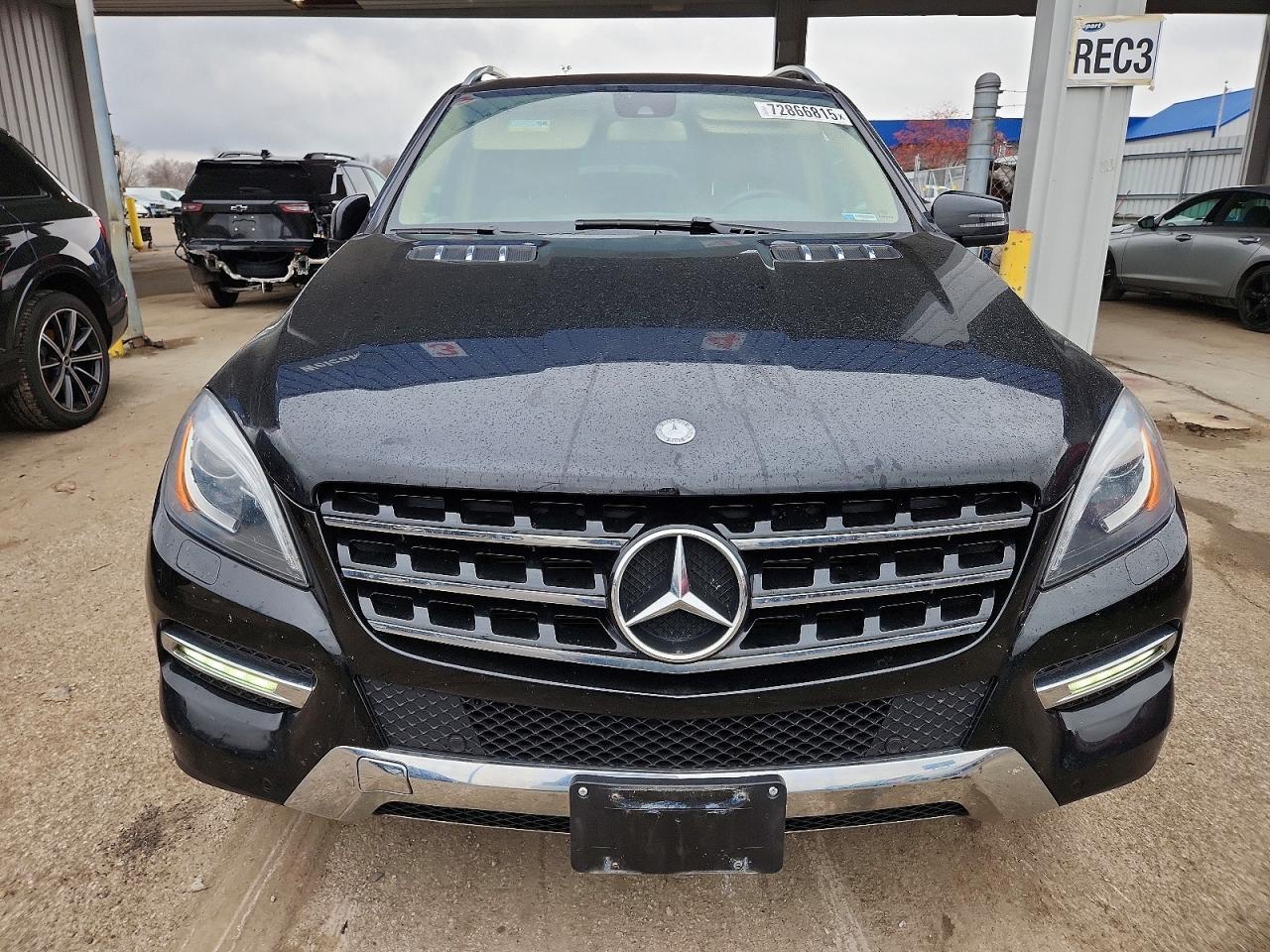 2013 Mercedes-benz Ml 350 4matic Black vin: 4JGDA5HB5DA207447