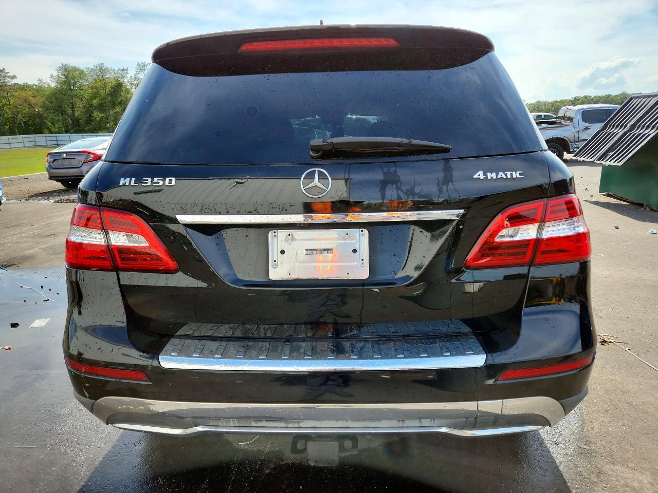2013 Mercedes-benz Ml 350 4matic Черный vin: 4JGDA5HB5DA232042