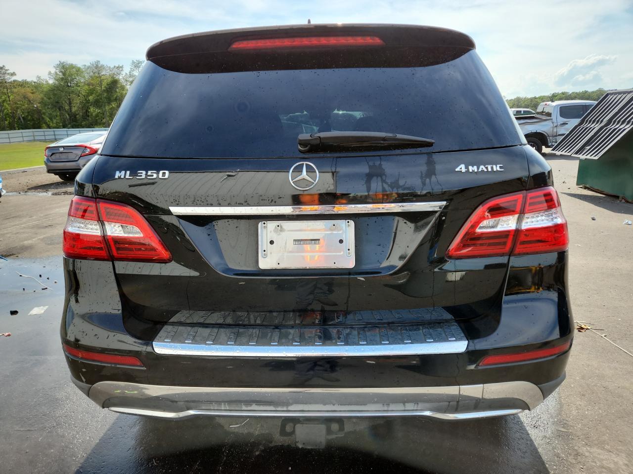 2013 Mercedes-benz Ml 350 4matic Черный vin: 4JGDA5HB5DA232042 Damage: Lift Gate, Heavy Scratch, 1 To 2 Inches