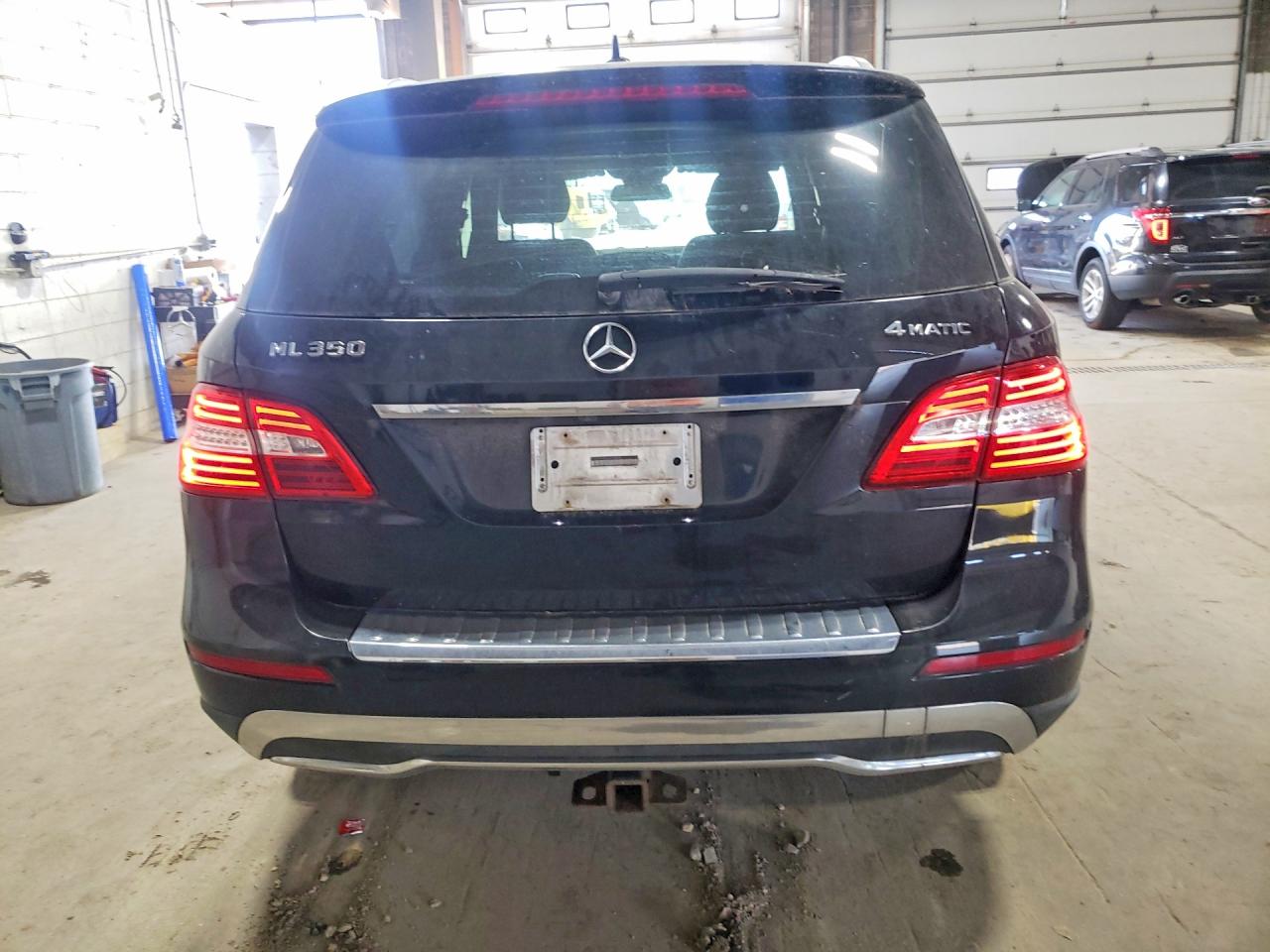 2013 Mercedes-benz Ml 350 4matic Black vin: 4JGDA5HB5DA248855
