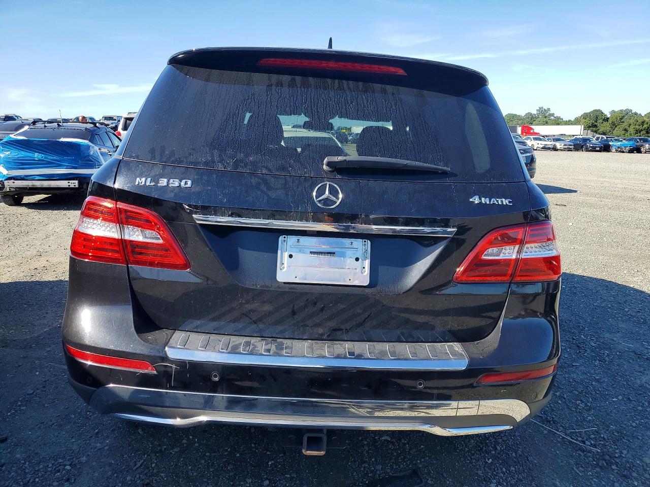 2013 Mercedes-benz Ml 350 4matic Черный vin: 4JGDA5HB5DA254414