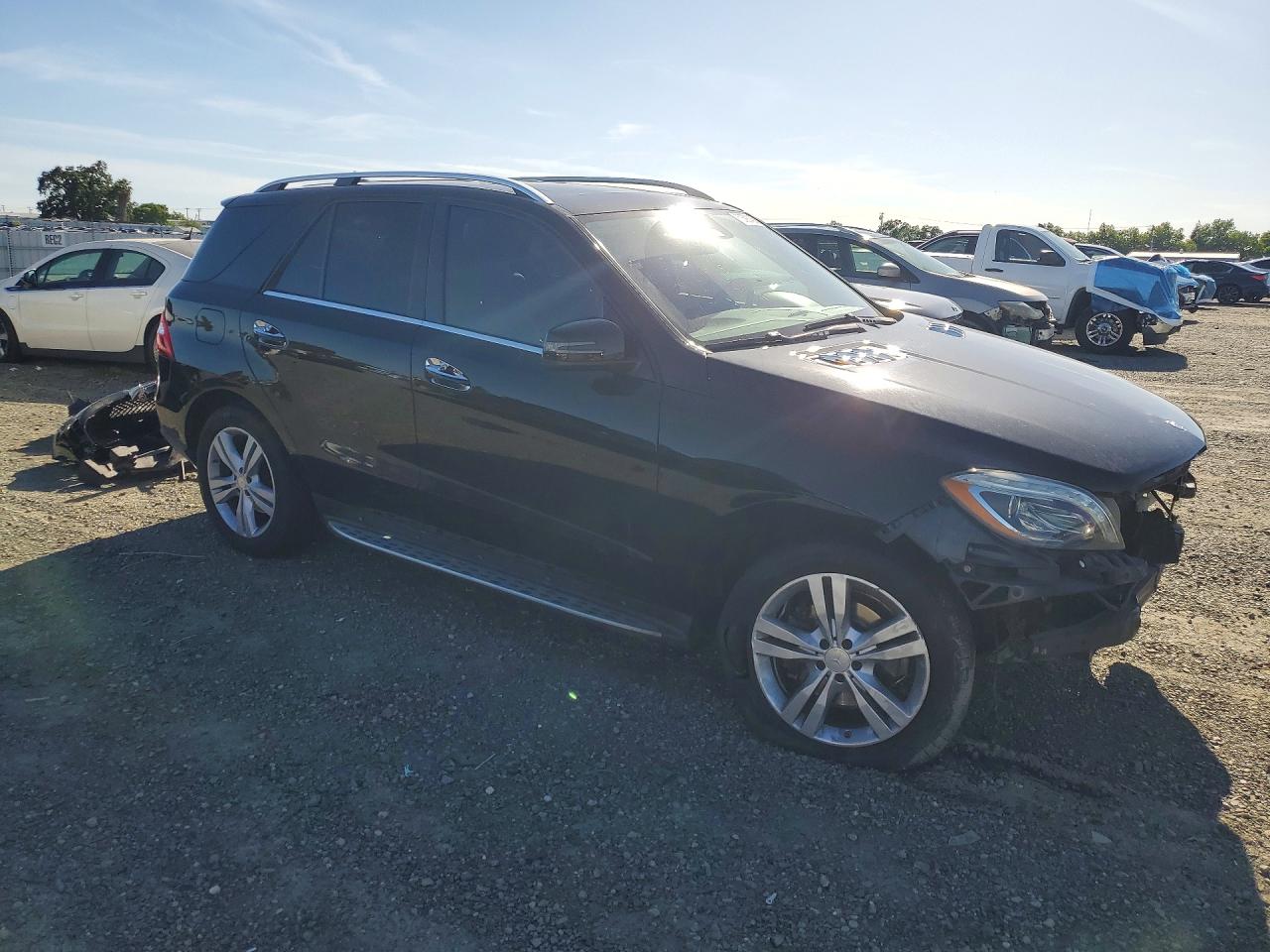 2013 Mercedes-benz Ml 350 4matic Черный vin: 4JGDA5HB5DA254414